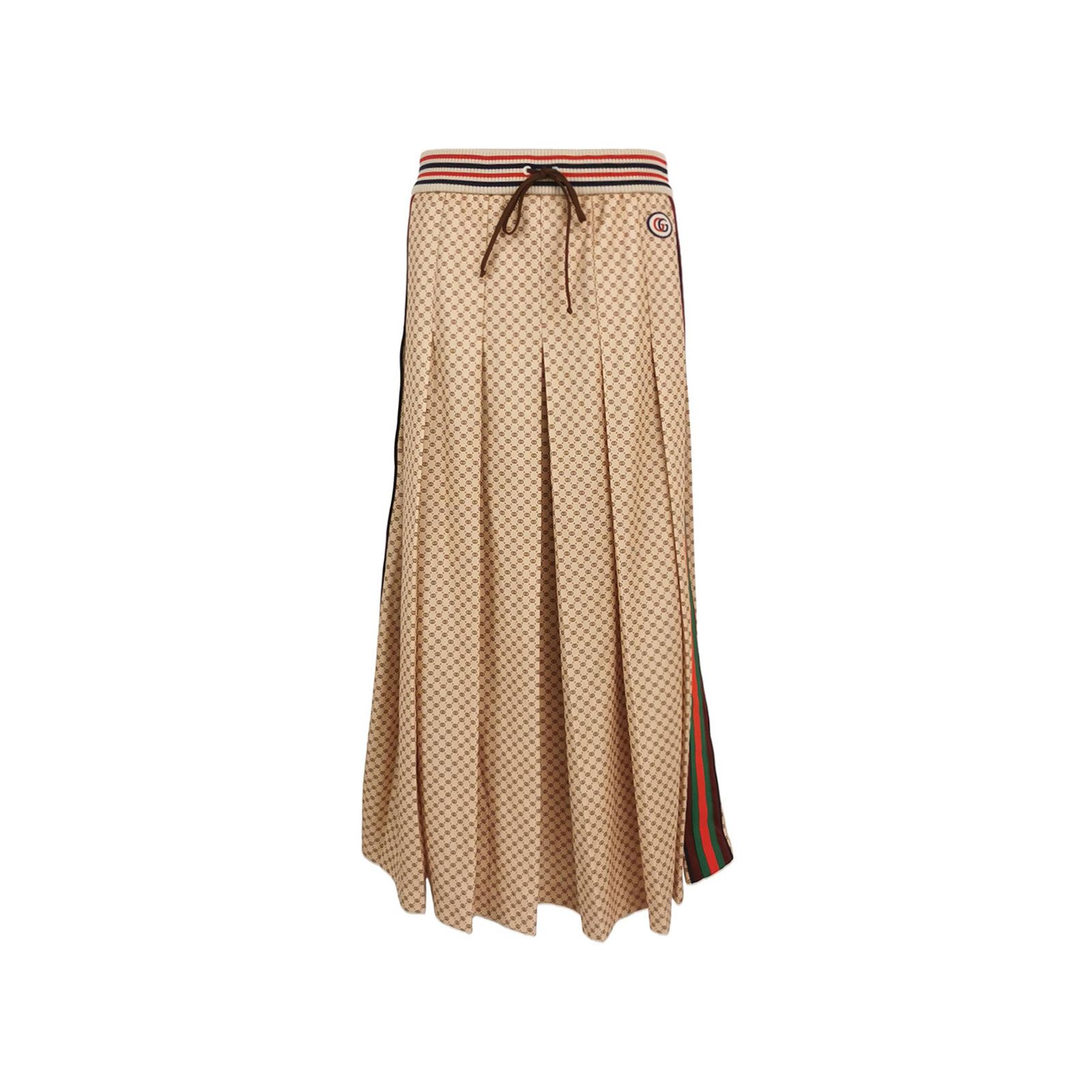 Gucci Gucci Monogram Pleated Skirt Size M Size 28" / US 6 / IT 42 - 1 Thumbnail