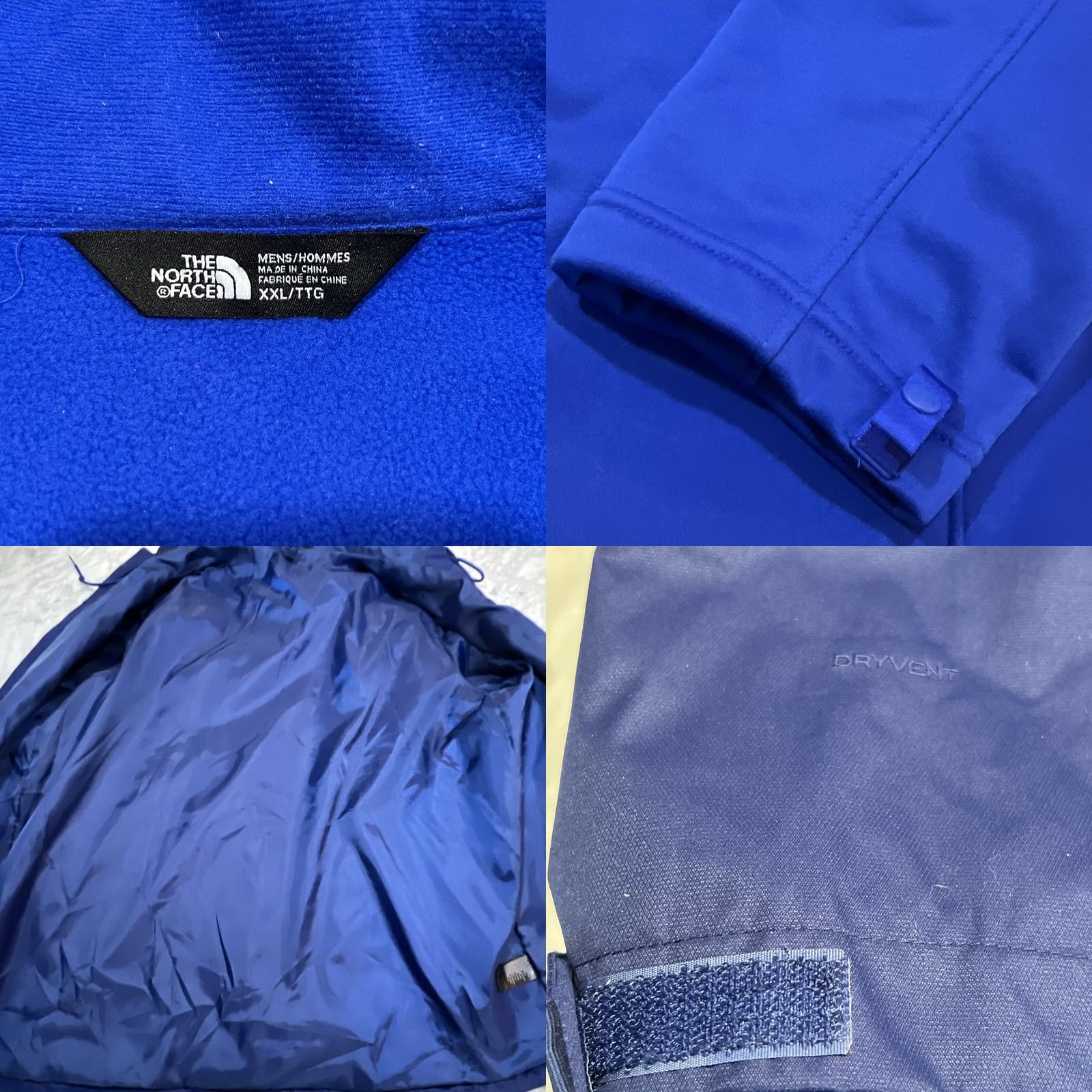 The North Face The North Face Jacket 2XL Blue Men’s 3 In One Dry Vent Fleece Lined Hood Size US XXL / EU 58 / 5 - 8 Thumbnail