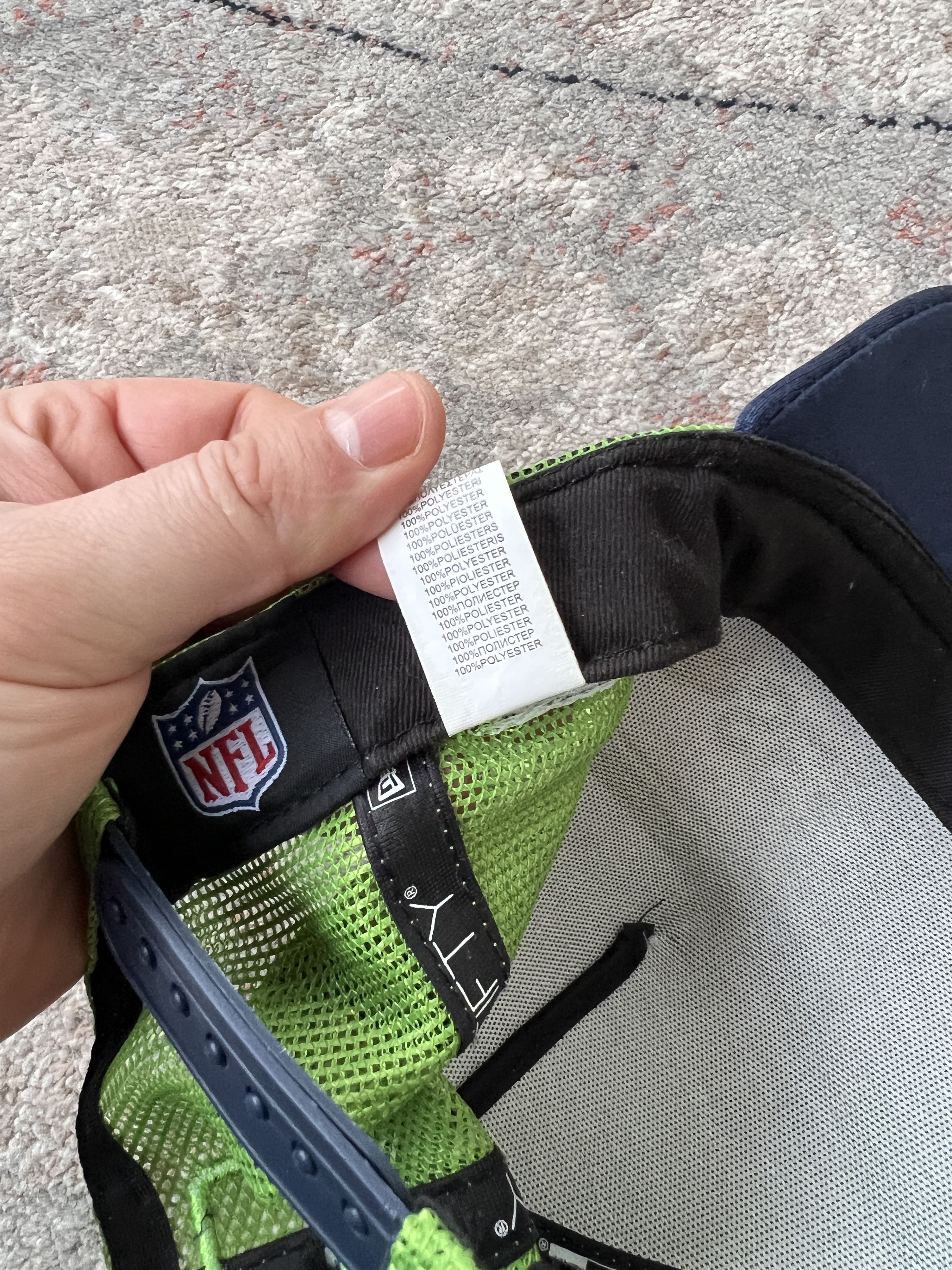 NFL × New Era NFL Seahawks Seattle Cap Size ONE SIZE - 7 Thumbnail