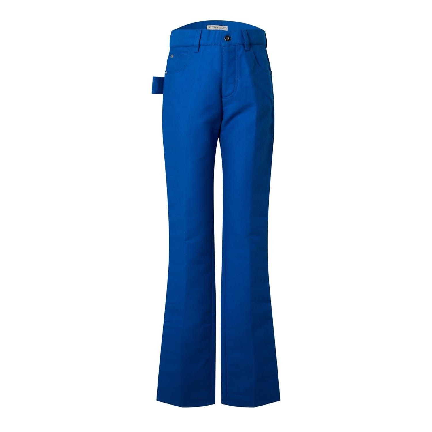 Bottega Veneta Bottega Veneta Bv Trousers in Blue Size 32" / US 10 / IT 46 - 1 Thumbnail