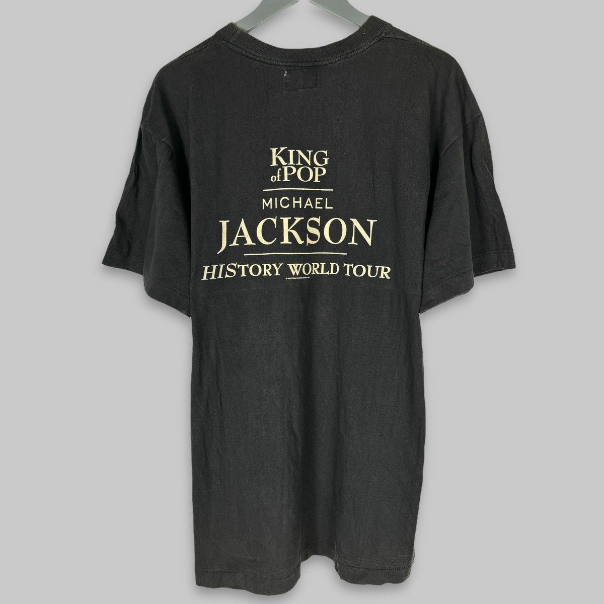 Band Tees Vintage 1996 Michael Jackson History King Of Pop T Shirt Size US XL / EU 56 / 4 - 2 Thumbnail