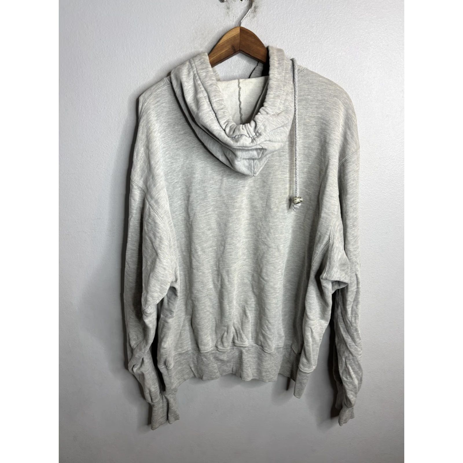 DKNY DKNY Hoodie Mens M Gray Pullover 100% Cotton Graphic Print DKNY Spell Out Logo Sweatshirt Size US M / EU 48-50 / 2 - 5 Thumbnail