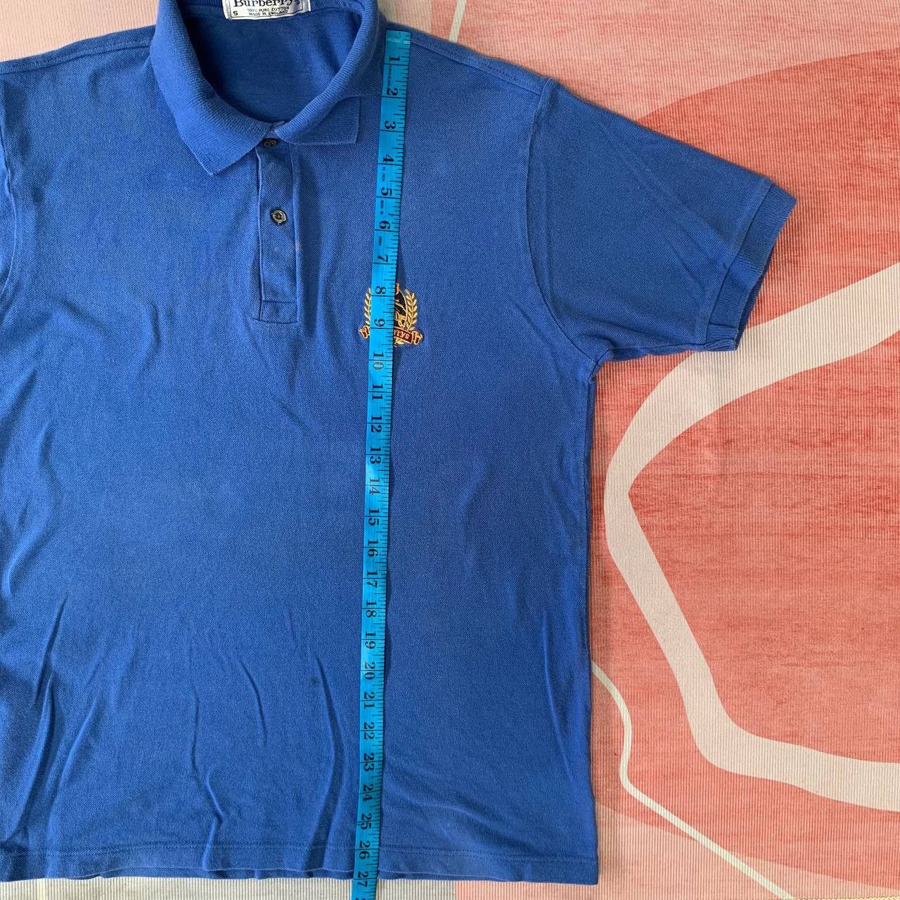 Burberry Vintage BURBERRY Polo T-shirt Size US S / EU 44-46 / 1 - 9 Thumbnail