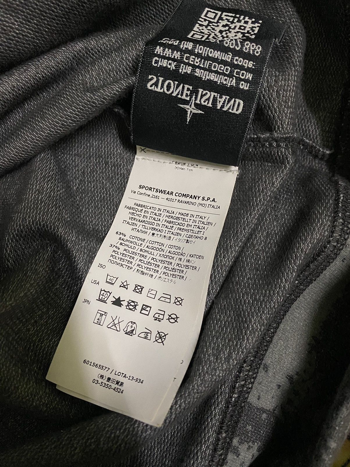 Stone Island × Vintage Stone Island Diesel Dazzle Sweatshirt Size US L / EU 52-54 / 3 - 9 Thumbnail