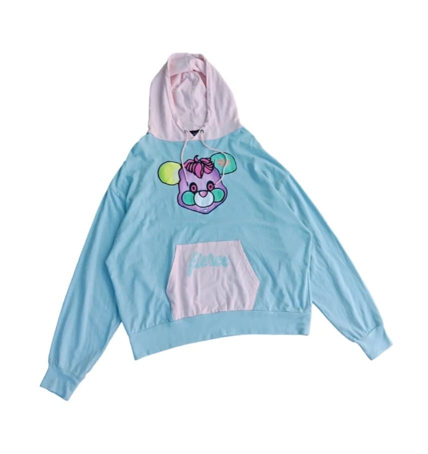 Japanese Brand Milk boy Pierce oversize hoodie Size US XL / EU 56 / 4 - 2 Thumbnail