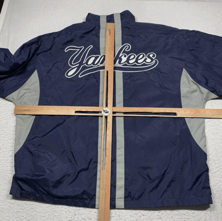 Majestic Majestic NY Yankees Windbreaker Jacket Mens XXL Blue Size US XXL / EU 58 / 5 - 14 Thumbnail