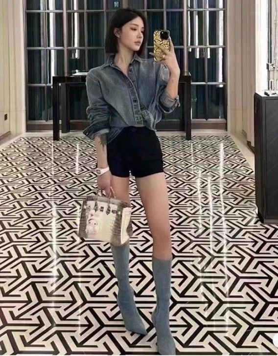 Saint Laurent Paris Saint Laurent Paris denim jacket Size US XL / EU 56 / 4 - 8 Thumbnail