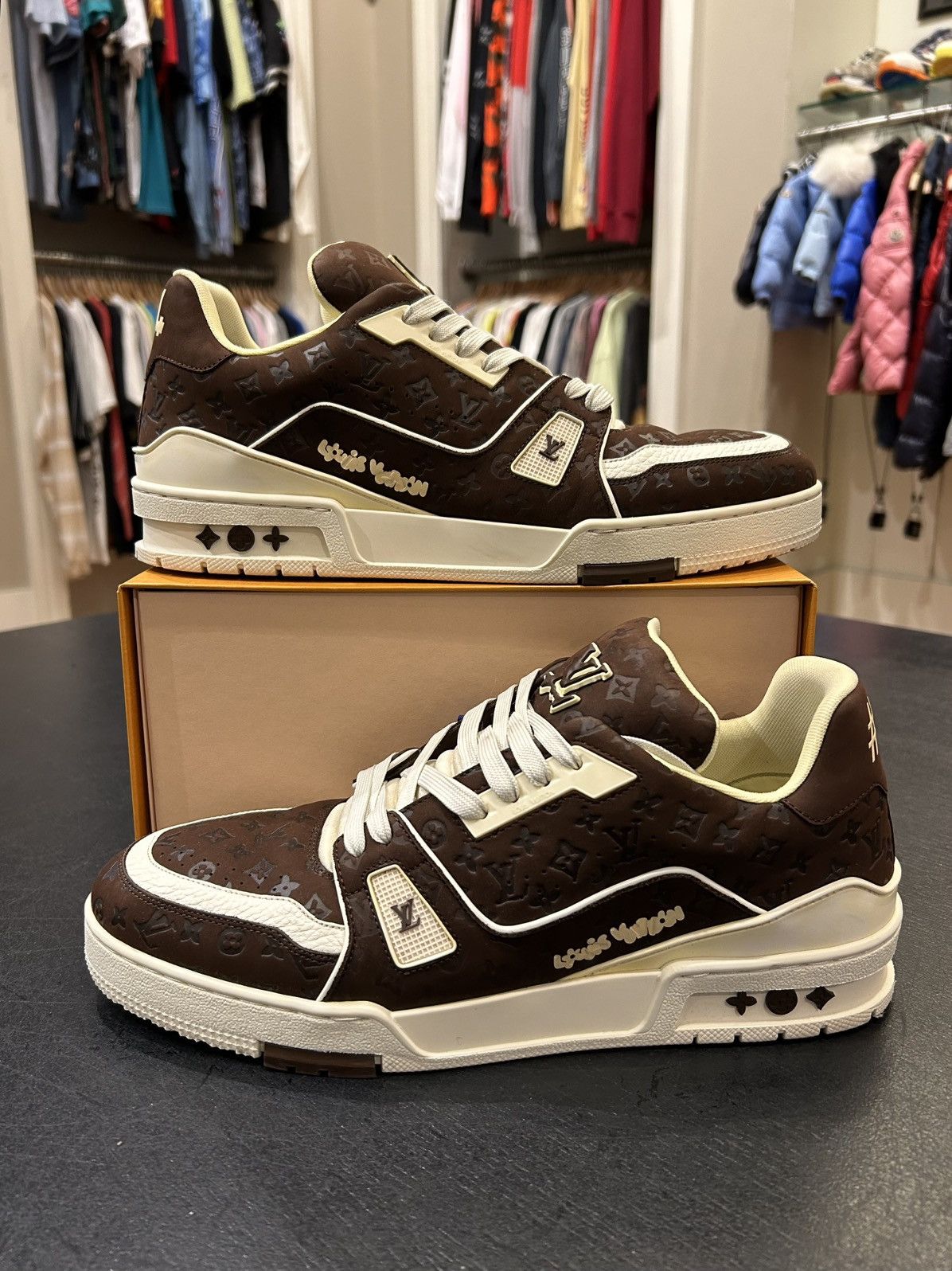 Louis Vuitton Louis Vuitton Tyler, The Creator Trainer Brown Size US 9 / EU 42 - 1 Thumbnail
