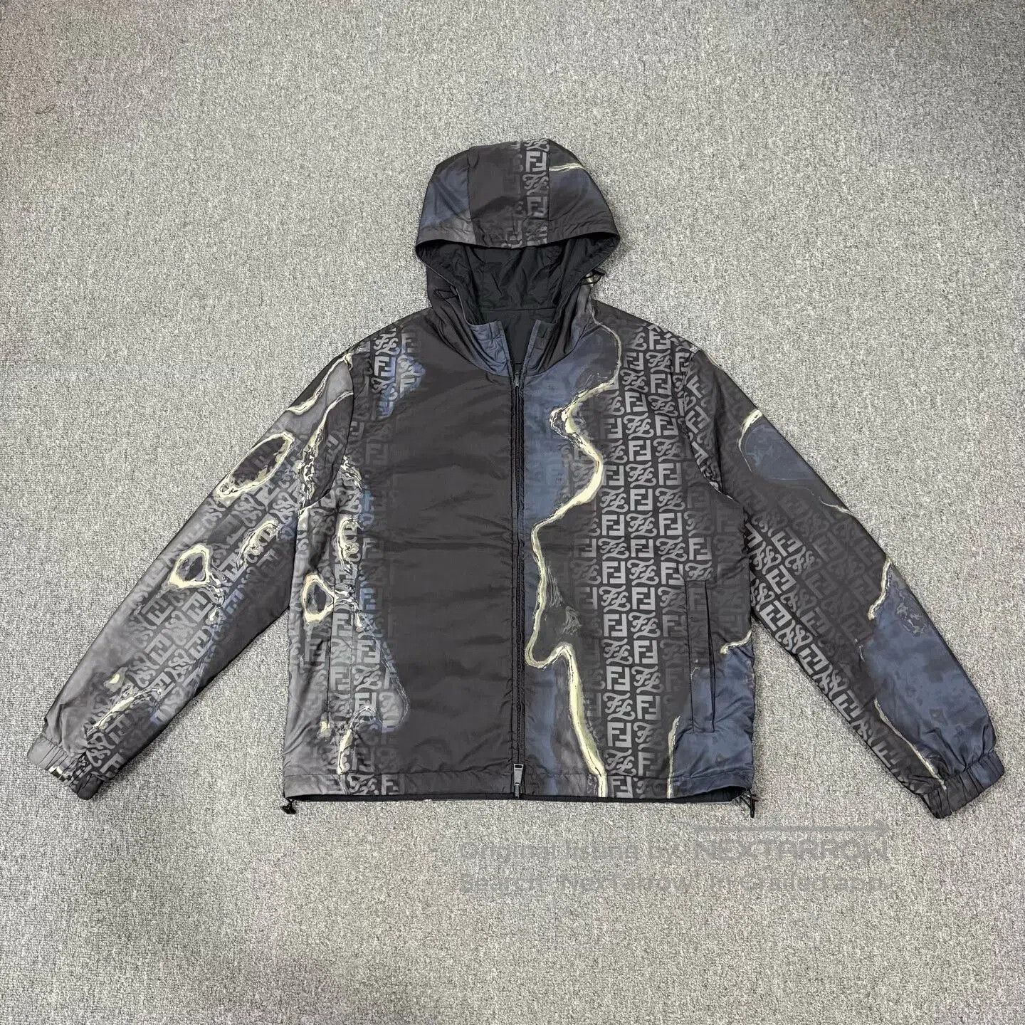 Fendi Fendi Double F Tie-Dye Reversible Zip Jacket. Size US L / EU 52-54 / 3 - 1 Thumbnail