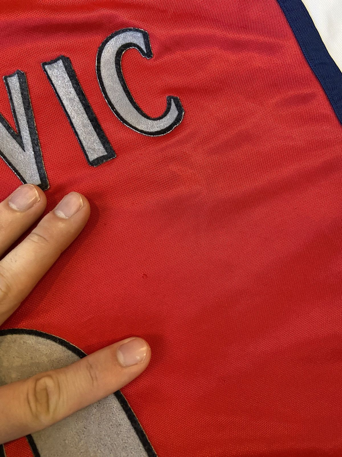 Vintage Nike Arsenal JVC 98/99 Home Vintage Soccer Jersey Made in UK Size US S / EU 44-46 / 1 - 16 Thumbnail