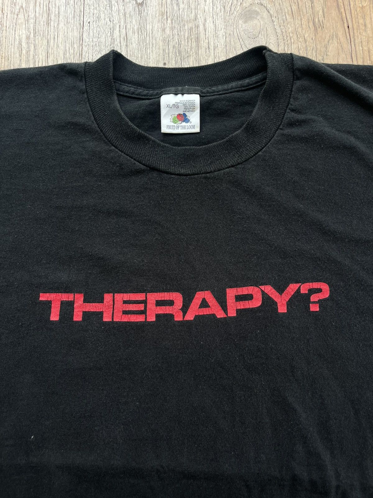 Band Tees × Vintage Vintage THERAPY? Alternative Metal Band 90’s T-shirt Size US XL / EU 56 / 4 - 6 Thumbnail