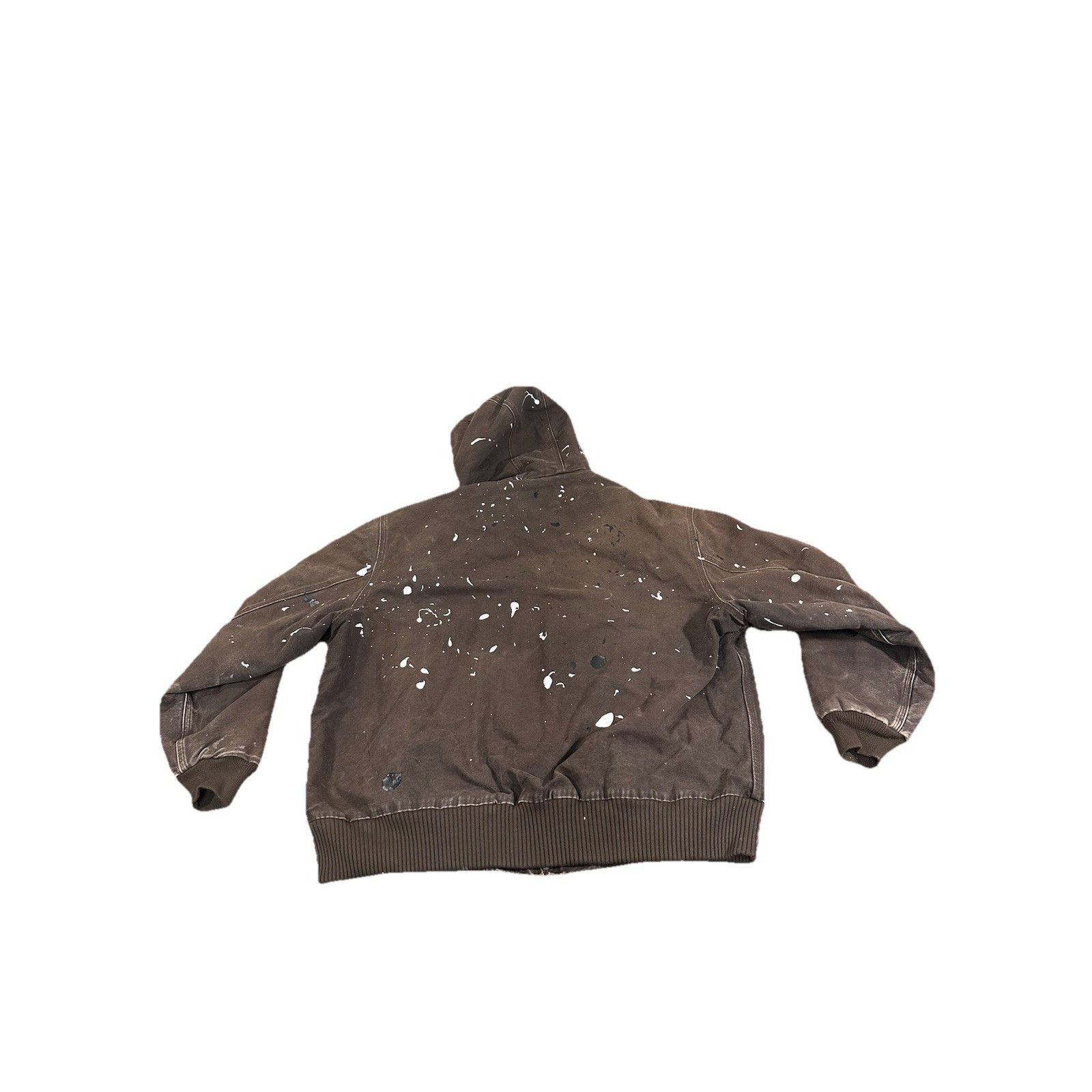 Carhartt Vintage Carhartt Jacket J130 LBR Zip Hooded Jacket Mens Larg Size US XXL / EU 58 / 5 - 5 Thumbnail