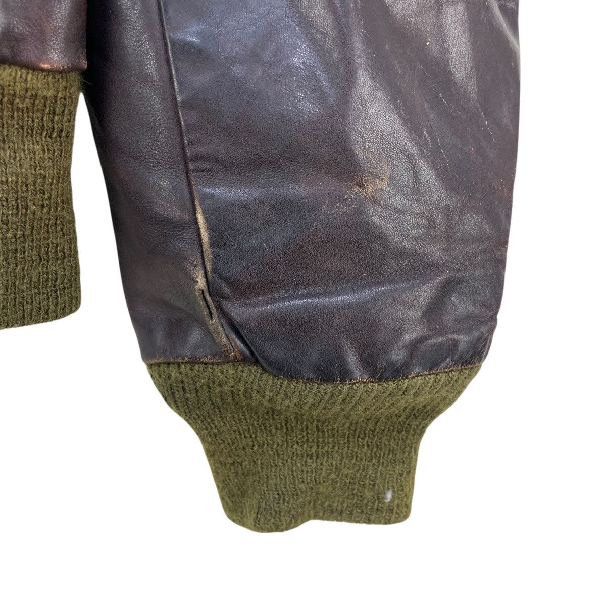 Schott 💥 vintage Schott leather aviator bomber flight jacket Size US M / EU 48-50 / 2 - 12 Thumbnail