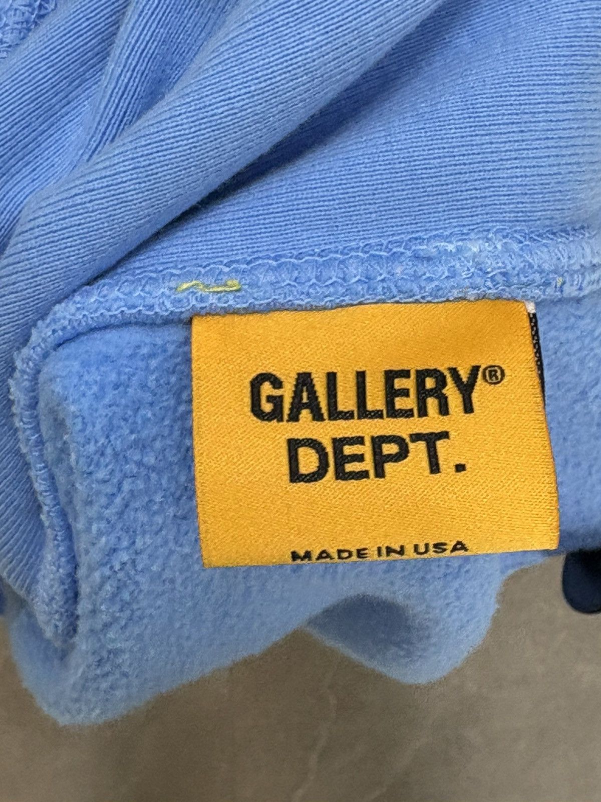 Gallery Dept. Gallery Dept 90’s GD Hoodie Baby Blue Size US L / EU 52-54 / 3 - 9 Thumbnail