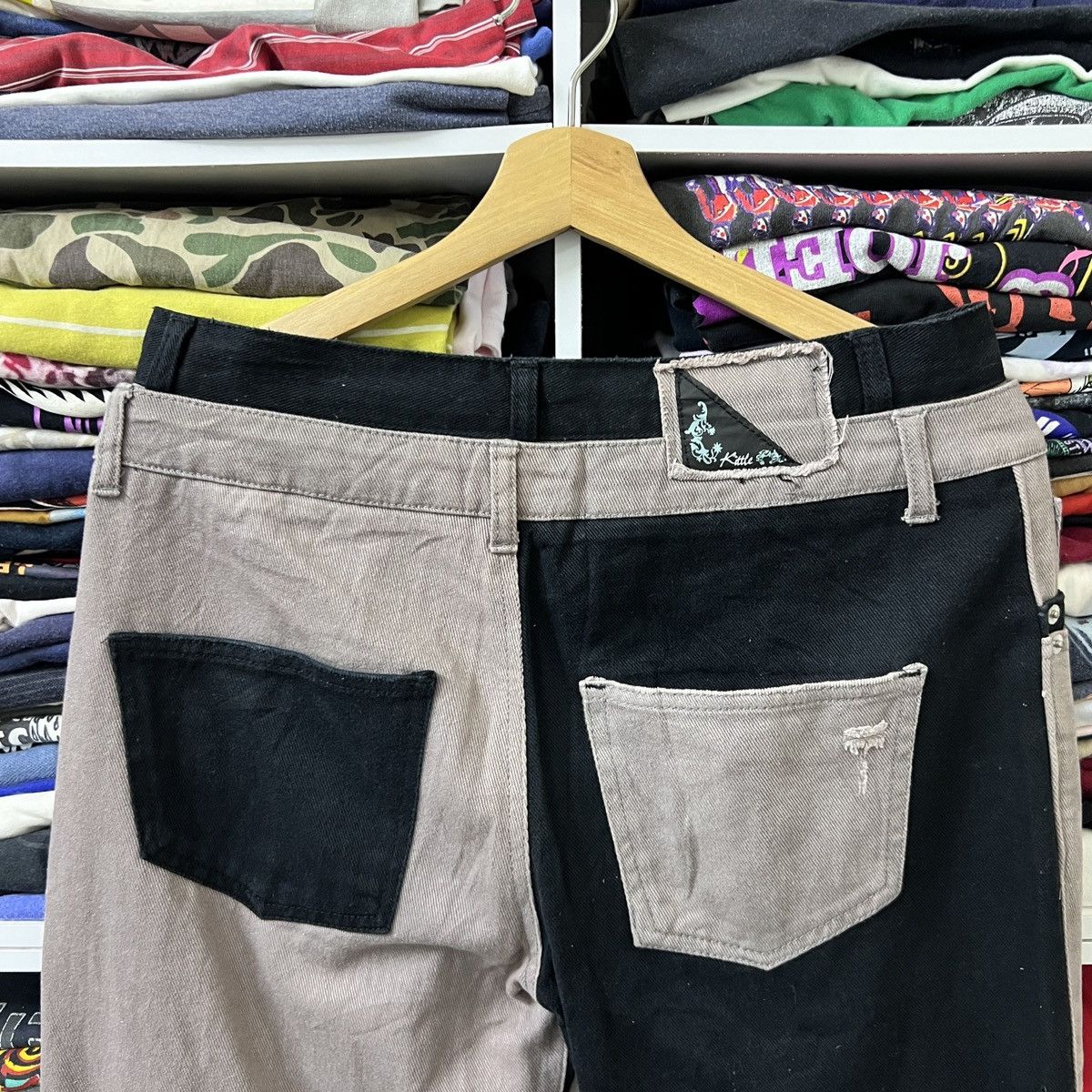 Japanese Brand × Vintage VTG KITTLE DOUBLE WAIST JAPANISH BRAND Size US 31 - 12 Thumbnail