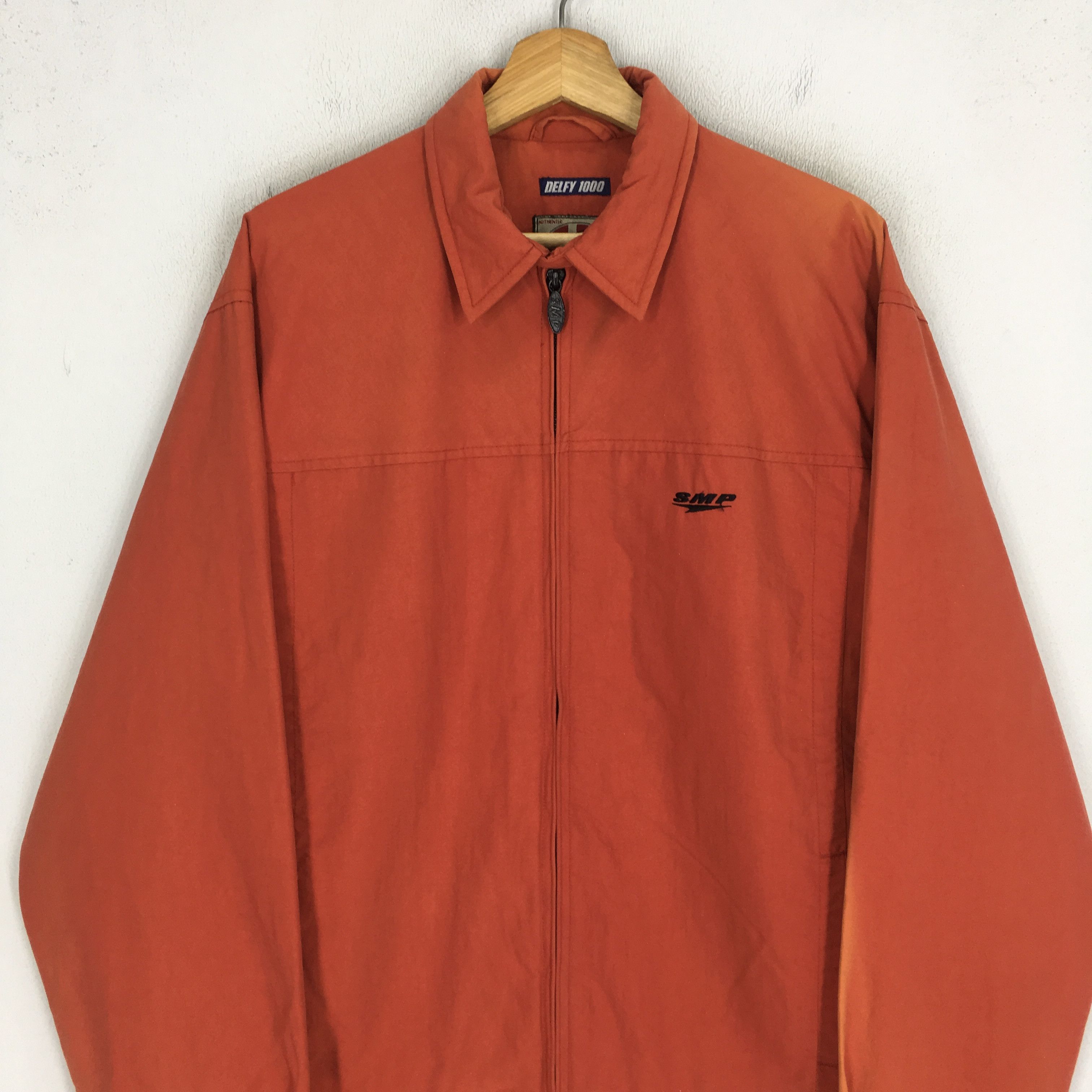 Chase Authentics Vintage Heavy Used SMP Skateboard Orange Jacket - 1850 Size US L / EU 52-54 / 3 - 3 Thumbnail
