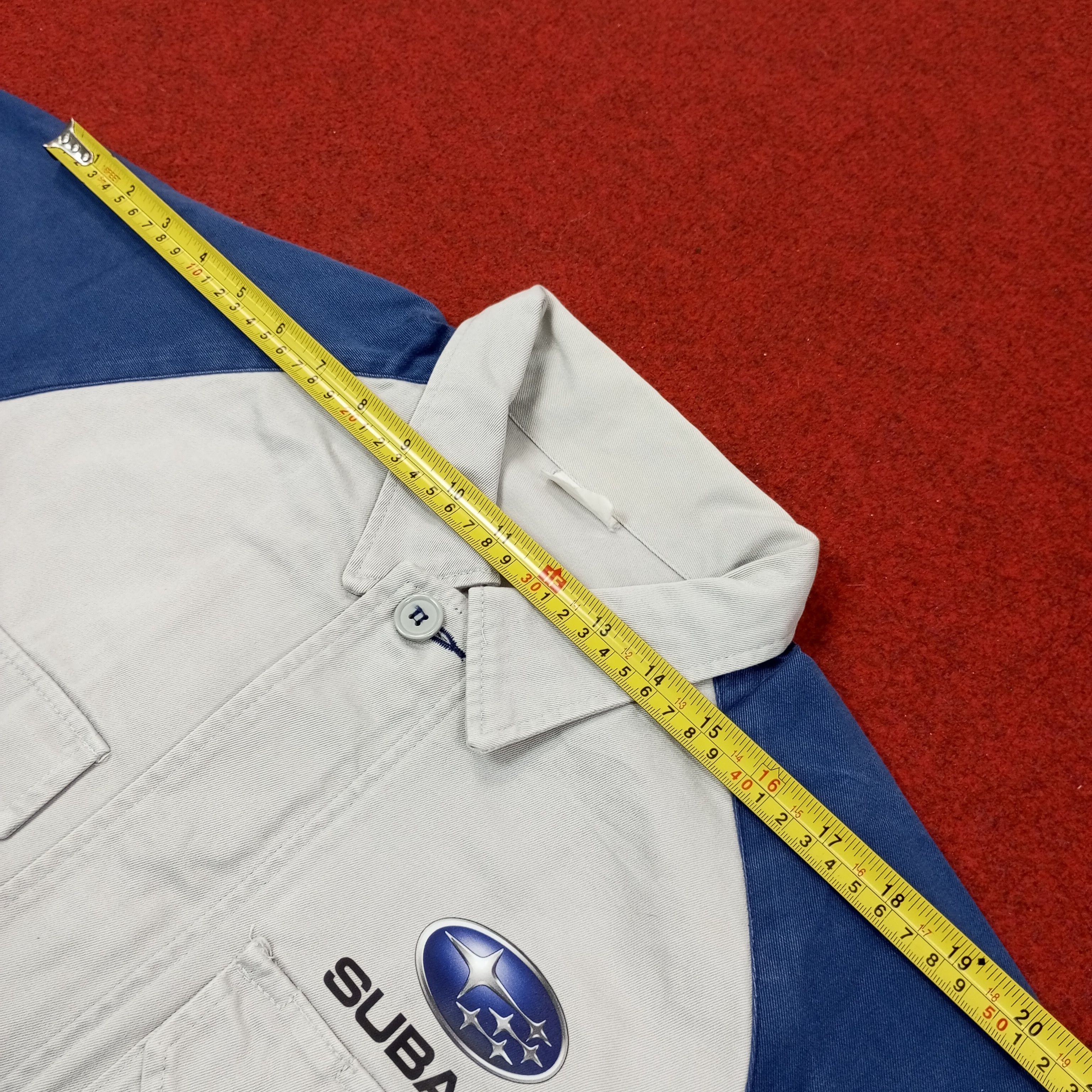 Vintage Subaru Japanese Motorsports Custom Art Jacket c246n17 Size US M / EU 48-50 / 2 - 9 Thumbnail