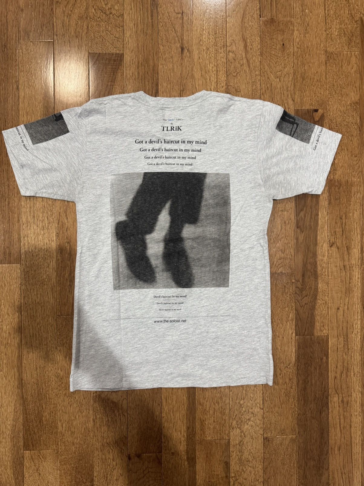 Takahiromiyashita The Soloist. The soloist “got a devils haircut in my mind” t-shirt Size US M / EU 48-50 / 2 - 2 Thumbnail