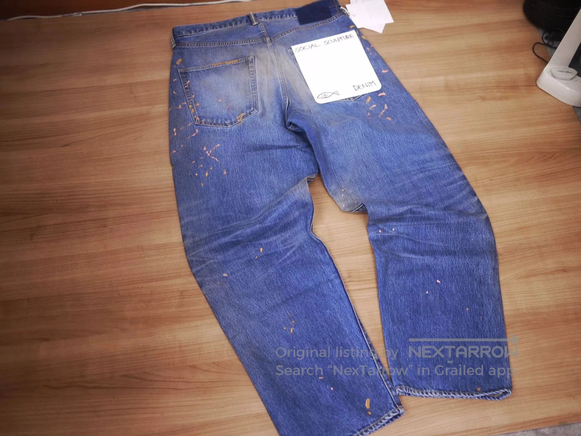 Visvim visvim social sculpture wide-leg jeans. Size US 32 / EU 48 - 7 Thumbnail