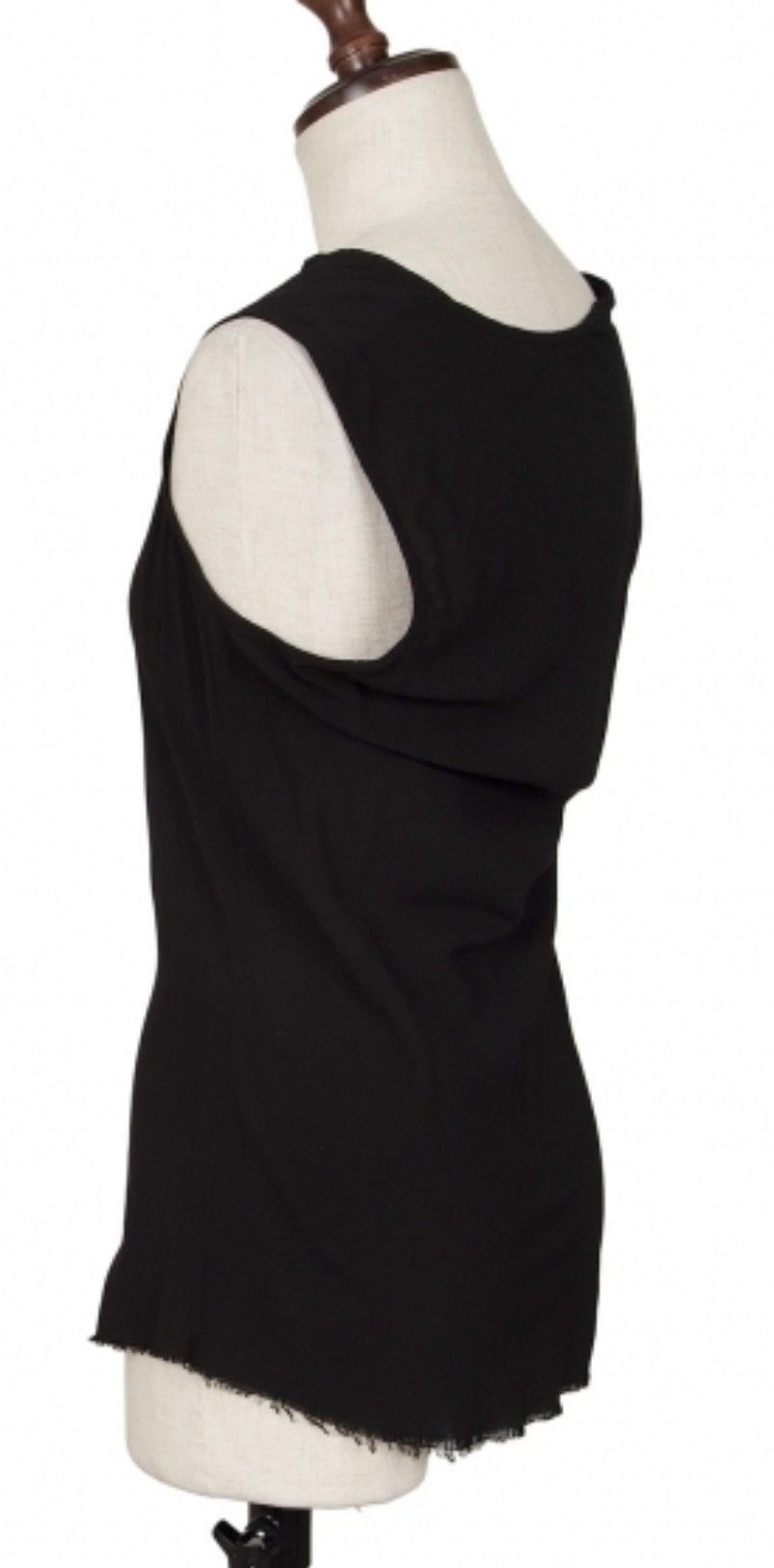 Ann Demeulemeester Ann Demeulemeester Rayon Sleeveless Top Size XS / US 0-2 / IT 36-38 - 6 Thumbnail