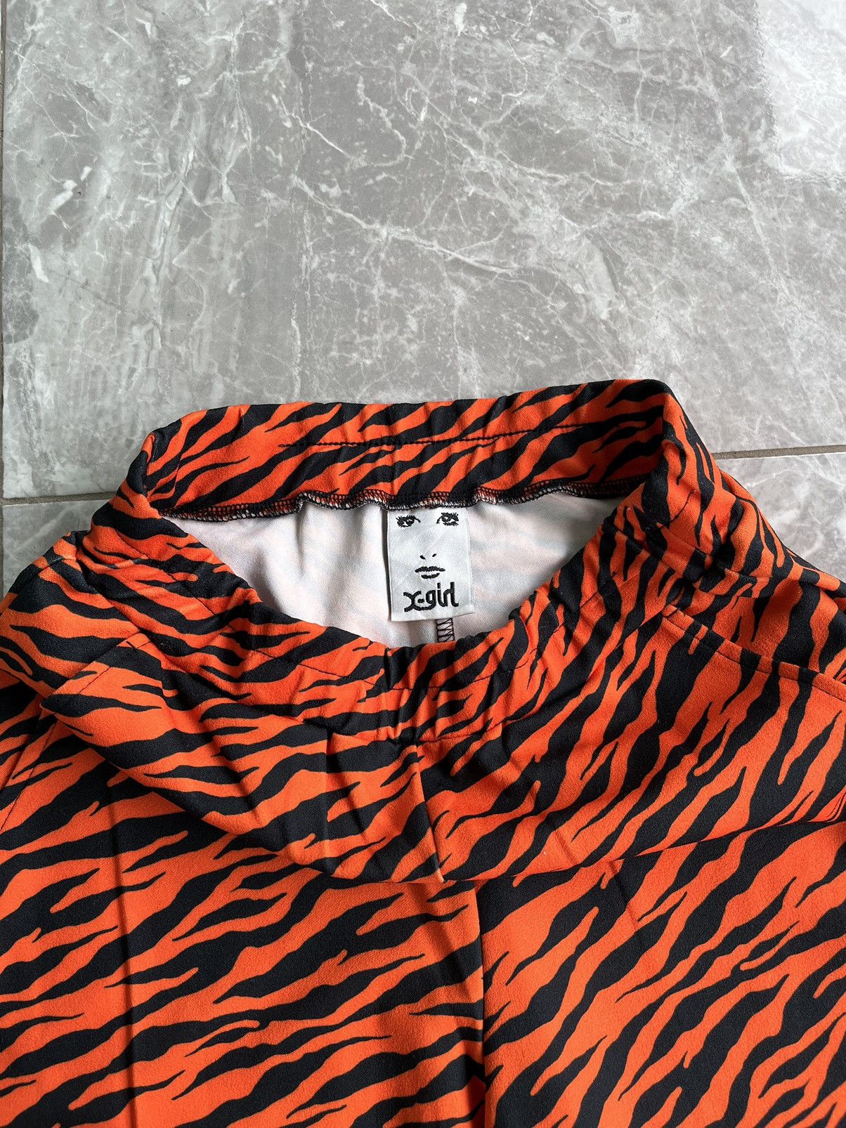 X-Girl Xgirls Tiger Motif Bootcut Size 28" / US 6 / IT 42 - 3 Thumbnail