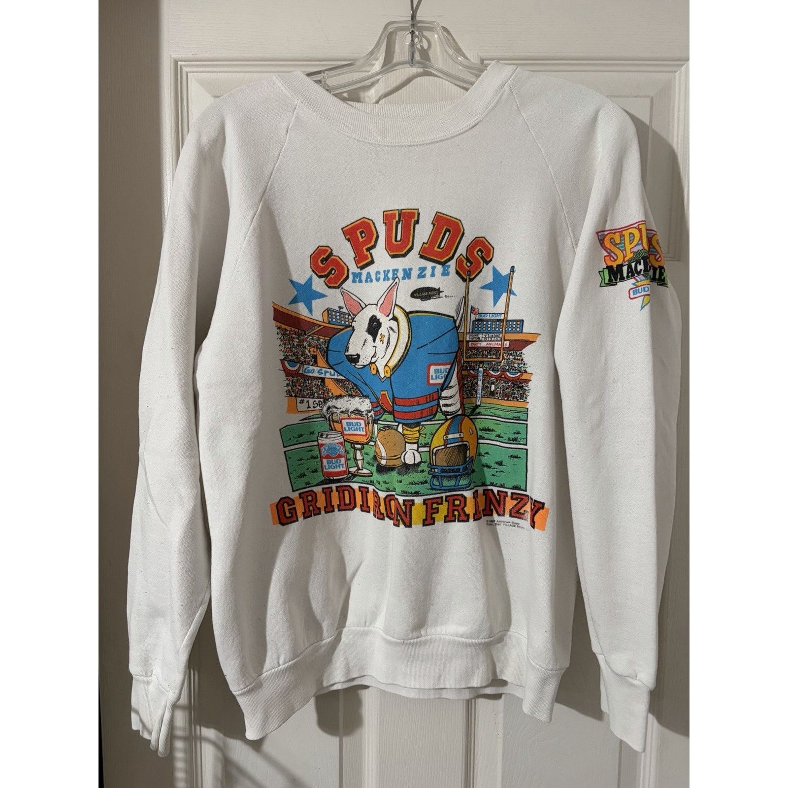 Other Vintage Spuds Mackenzie Sweatshirt Sz M Bud Light Football Size US M / EU 48-50 / 2 - 1 Thumbnail