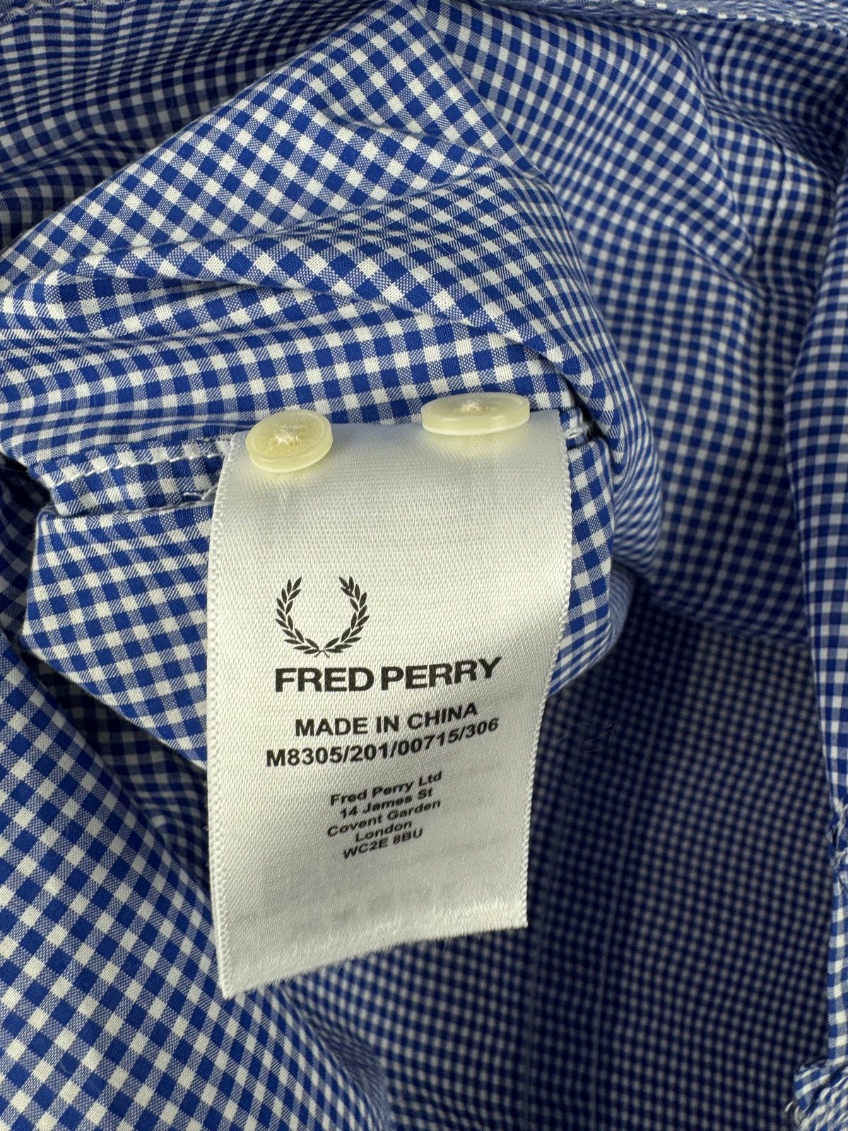 Fred Perry Men’s Fred Perry Shirt With Short Sleeves Streetwear Size XS Size US XS / EU 42 / 0 - 9 Thumbnail