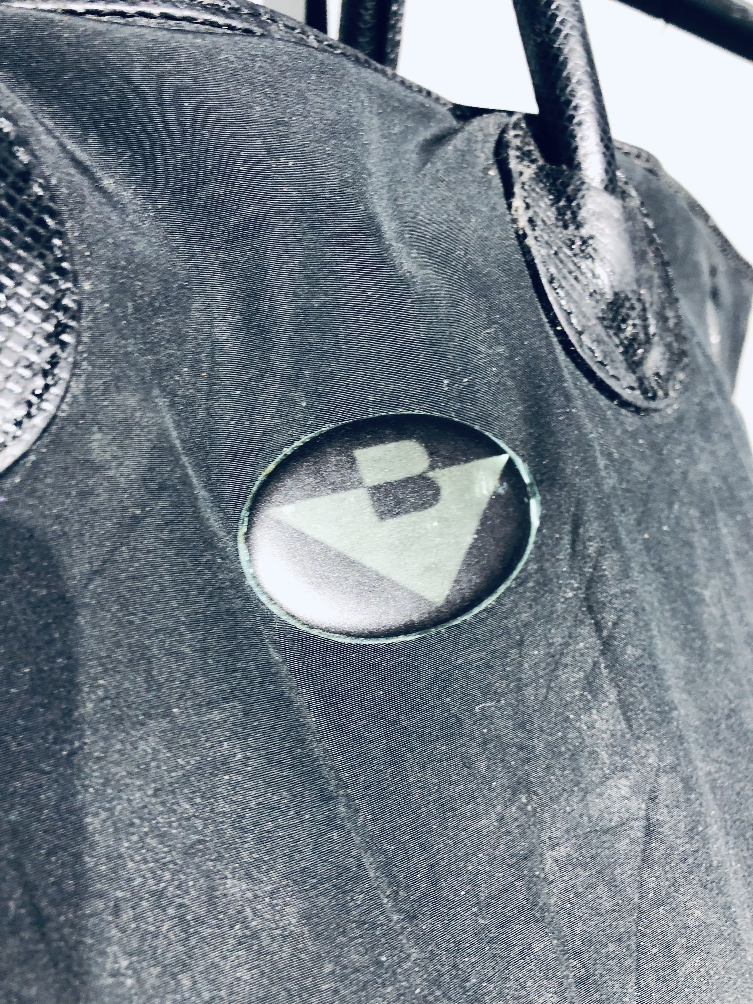 Bottega Veneta Classic‼️Authentic Bottega Vaneta Black Nylon Style Tote bag Size ONE SIZE - 4 Thumbnail