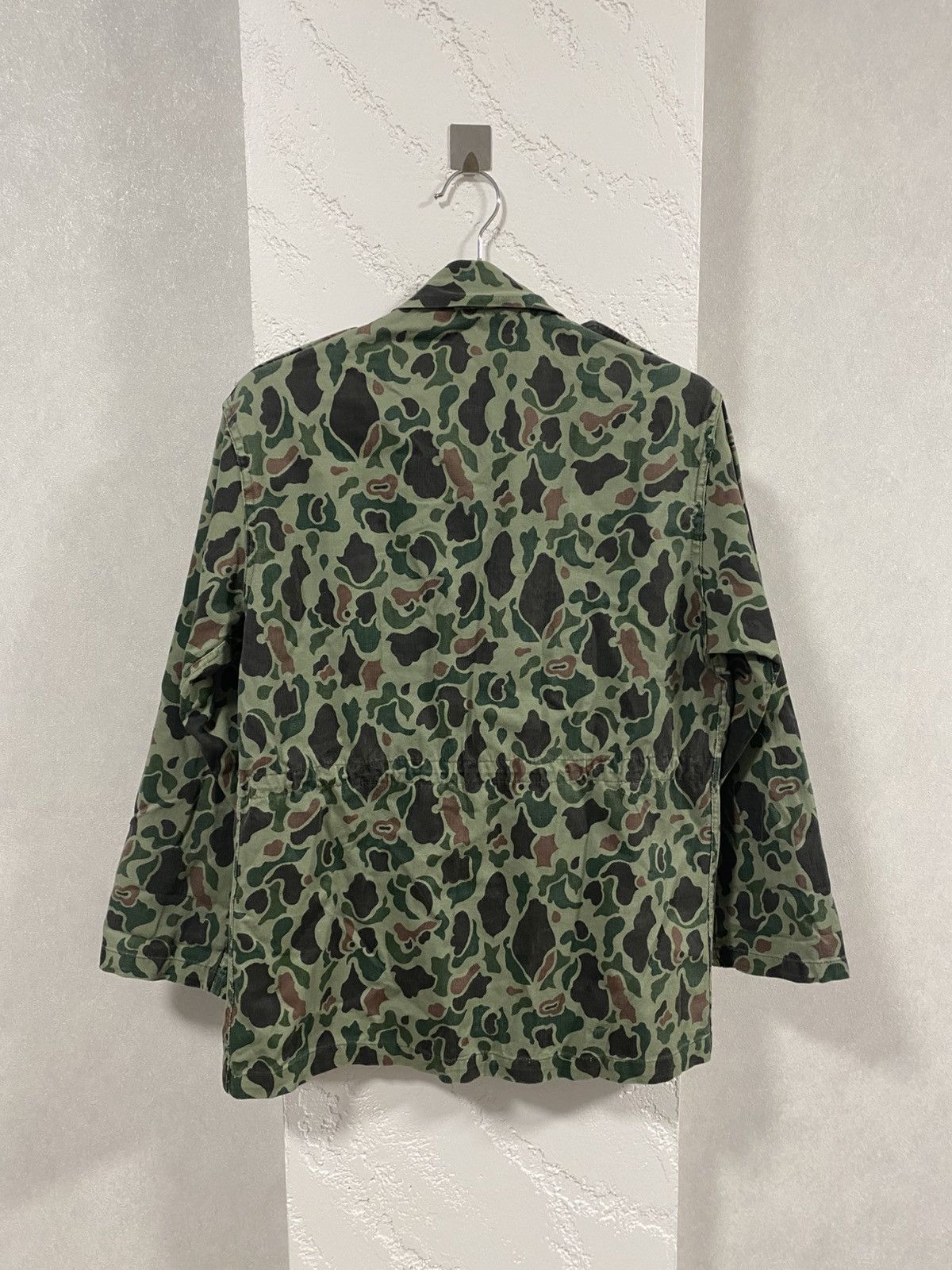 Vintage Vintage South Korea War Vietnam Era Duck Frog Camo Overshirt Size US S / EU 44-46 / 1 - 12 Thumbnail