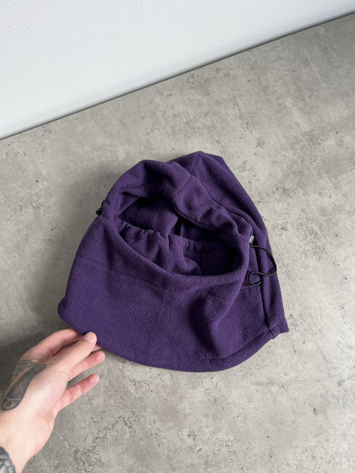 Vintage Vintage Fleece Hood Ninja 🥷 Size ONE SIZE - 2 Thumbnail