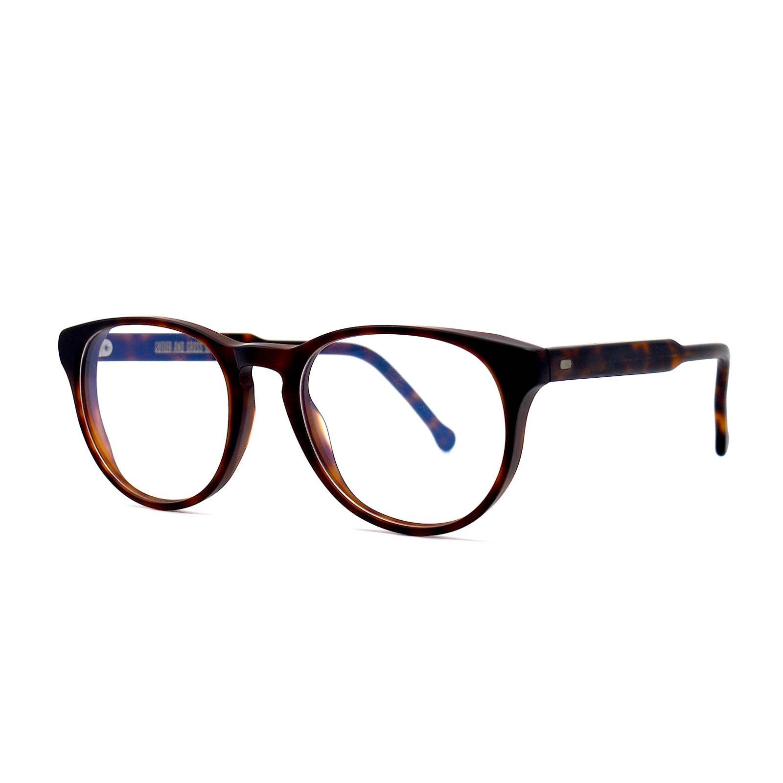 CUTLER AND GROSS OF LONDON CGOP-1208 HAVANA MATTE EYEGLASSES