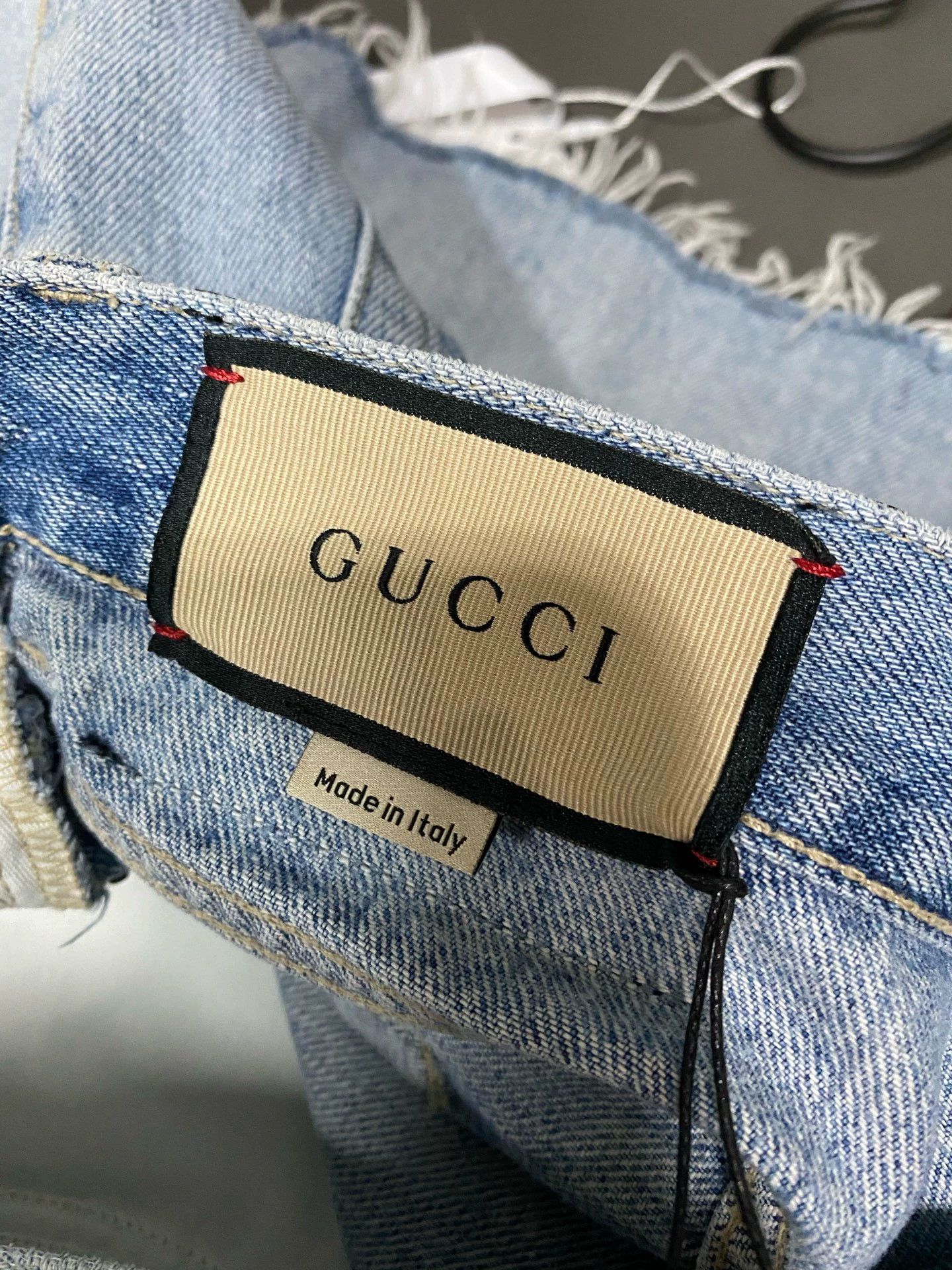 Gucci Gucci Denim Short 25 Size 25" / US 0 / IT 36 - 5 Thumbnail