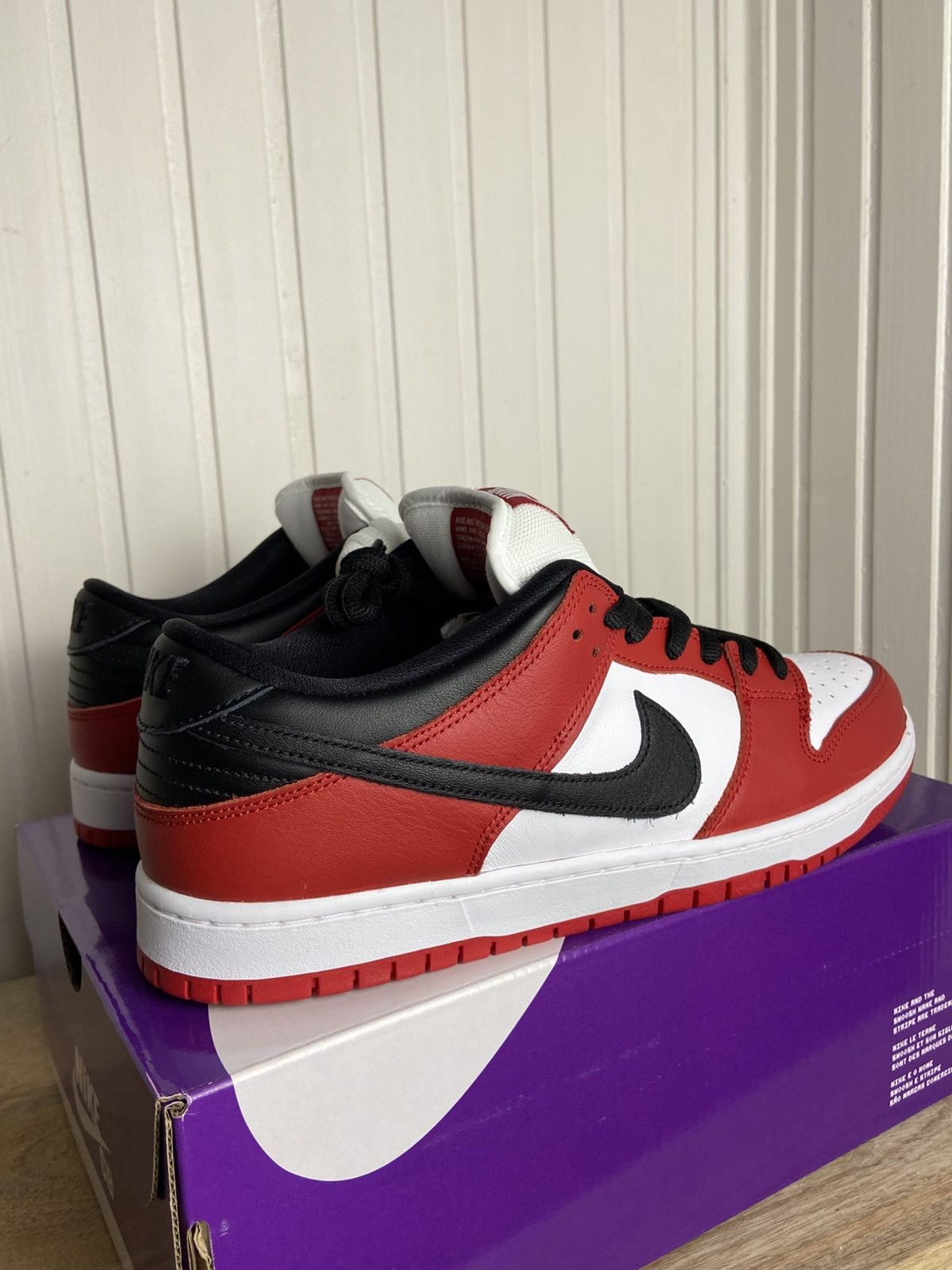 Nike New Nike SB Dunk Low Pro "J-Pack Chicago" Size 11,5US Size US 11.5 / EU 44-45 - 7 Thumbnail