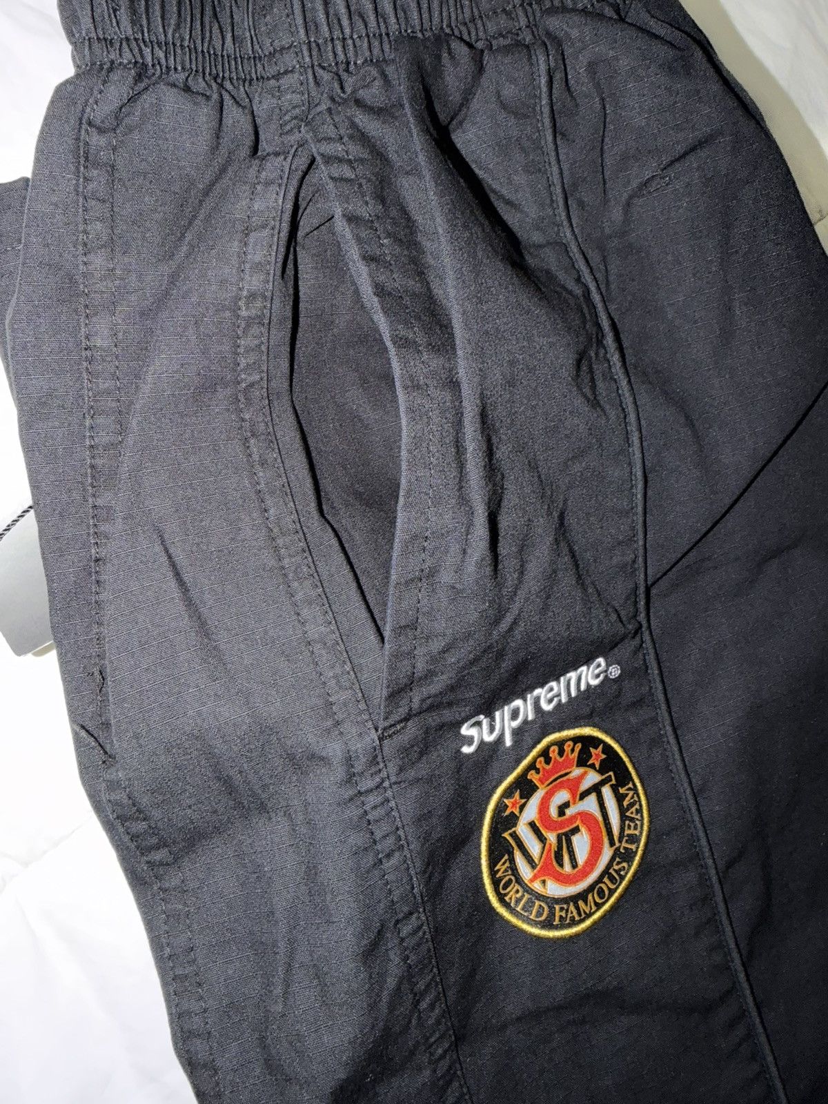 Supreme × Umbro Supreme Umbro ripstop Track Pants (SS26) Black Medium Size US 31 - 11 Thumbnail