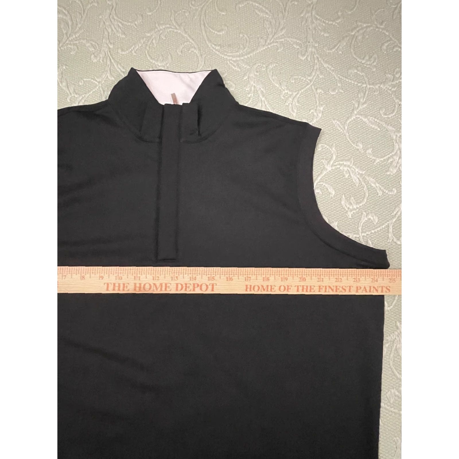 Vintage Carnoustie Performance Vest Mens Medium Black 1/4 Zip Golf Softshell Pullover Size US M / EU 48-50 / 2 - 6 Thumbnail
