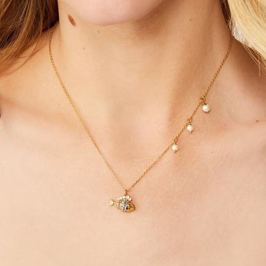 Kate Spade Kate spade What A Catch Mini Fish Charm Pendant Size ONE SIZE - 3 Thumbnail