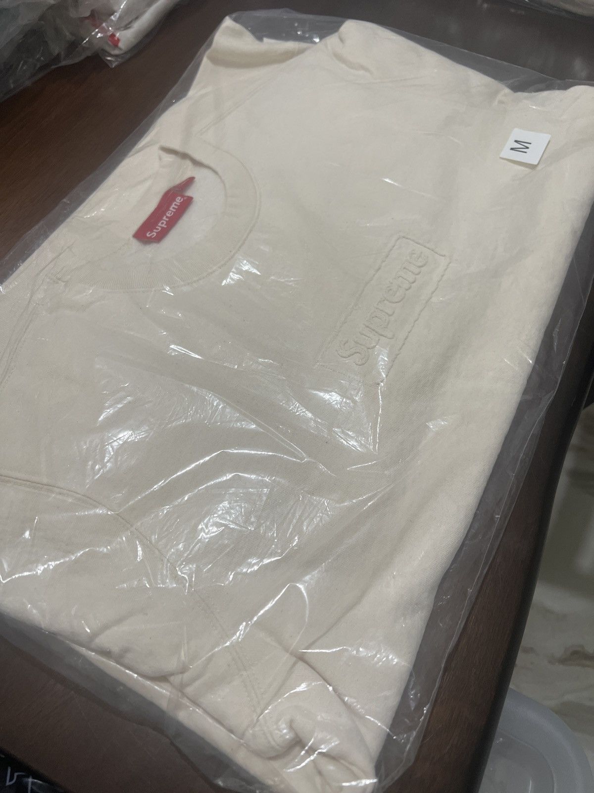 Supreme Supreme Cutout Logo Crewneck (SS20) Size US M / EU 48-50 / 2 - 2 Thumbnail