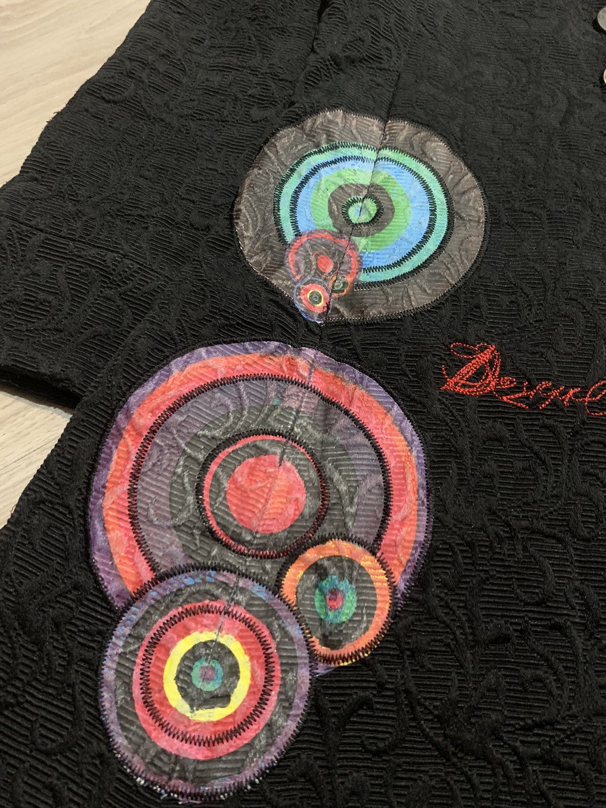 Desigual Desigual Jacket Coat Black Style 96E2905 Women's Size 36 Size XS / US 0-2 / IT 36-38 - 4 Thumbnail