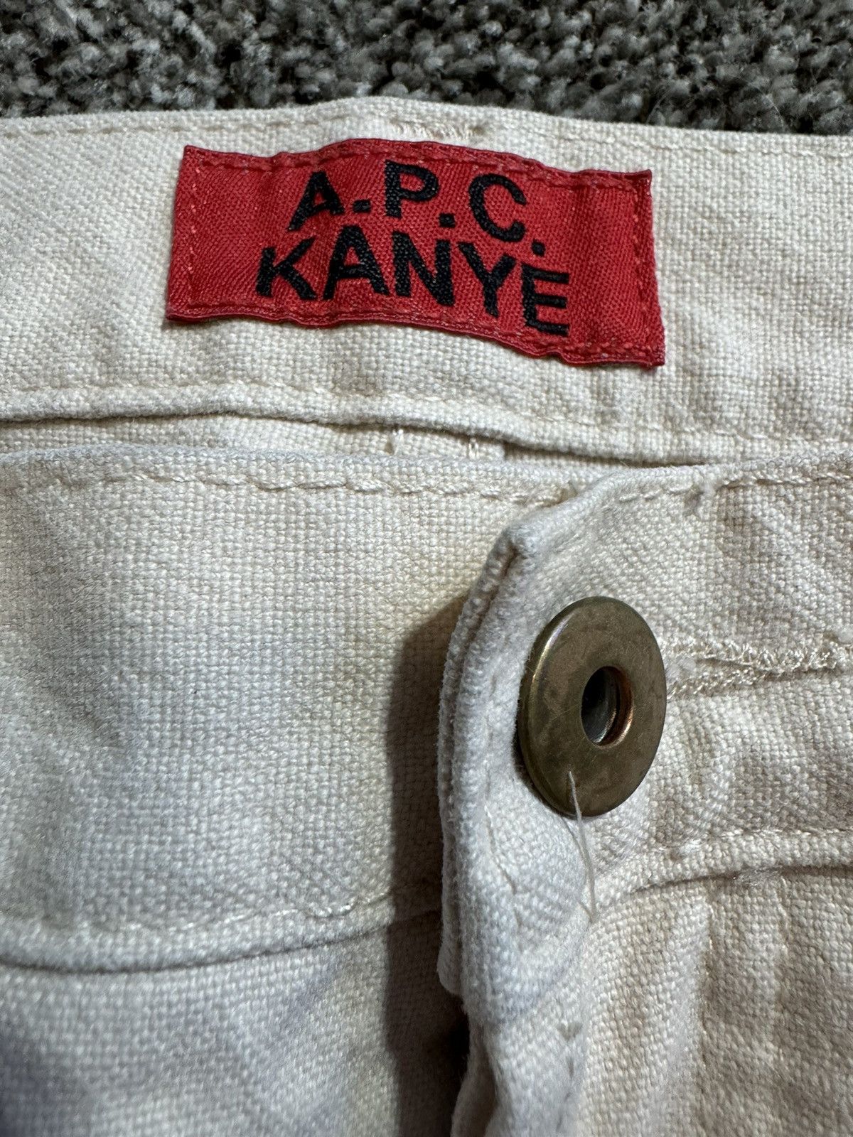 A.P.C. A.P.C. X KANYE ©️ ARCHIVAL 2014 🔴 Size US 29 - 1 Thumbnail