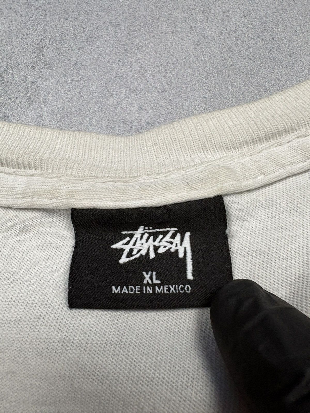 Stussy Vintage Stussy Big Logo Back Print T-Shirt Y2K Streetwear Size US XL / EU 56 / 4 - 18 Thumbnail