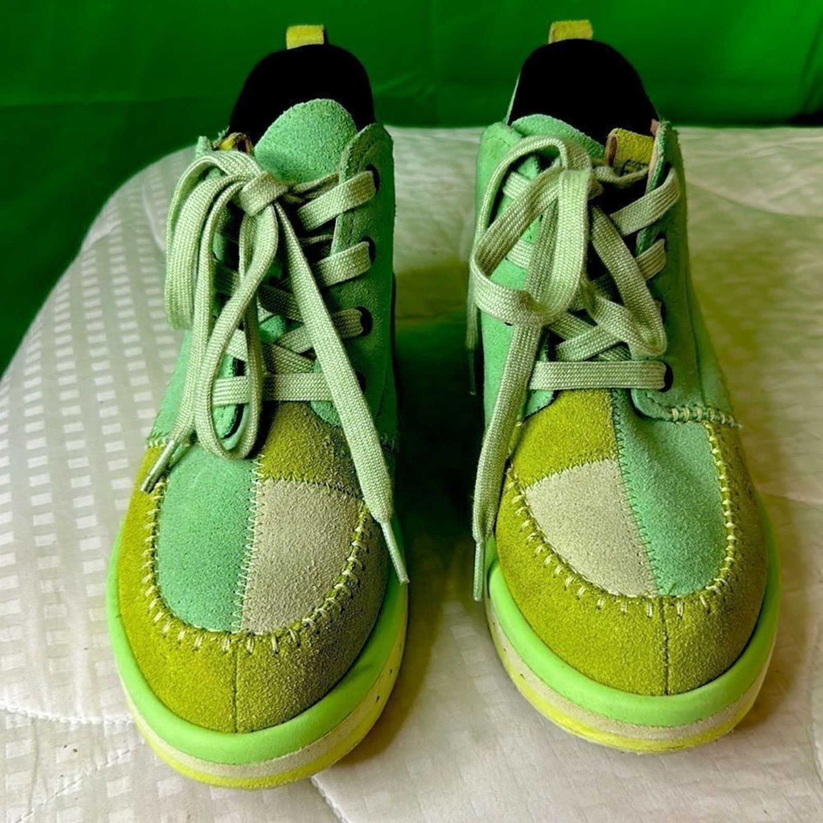 Dockers Deckers X Lab M KO-Z Chukka US 6 Women’s Green Suede Size US 6 / IT 36 - 2 Thumbnail