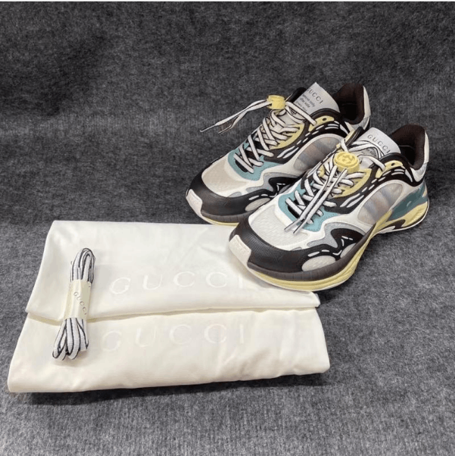 Gucci Gucci Low-Top Sneaker Size US 5.5 / EU 38 - 7 Thumbnail