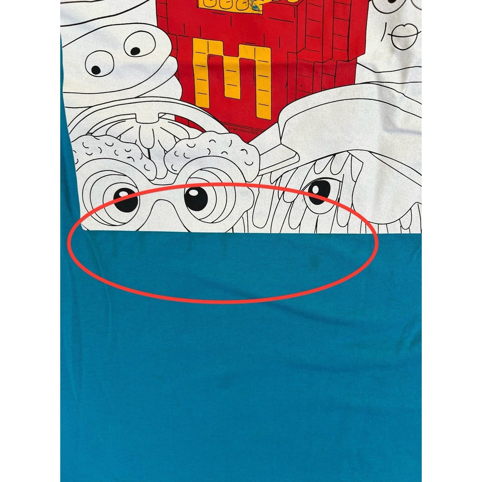 Other McDonald’s Employee Crew T-Shirt Size XL Happy Meal McNugget Size US XL / EU 56 / 4 - 4 Thumbnail
