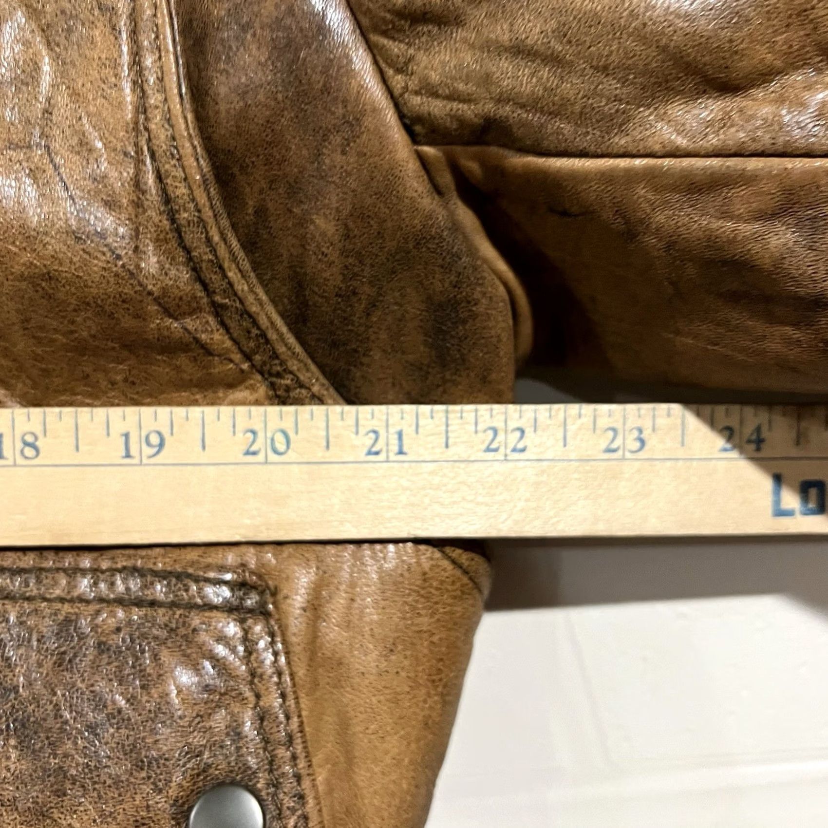 Vintage VINTAGE Adler B-90 Distressed Leather Bomber Jacket Korea L Jacket Unisex Adults Brown BOMBER Mens Womens Size US L / EU 52-54 / 3 - 3 Thumbnail