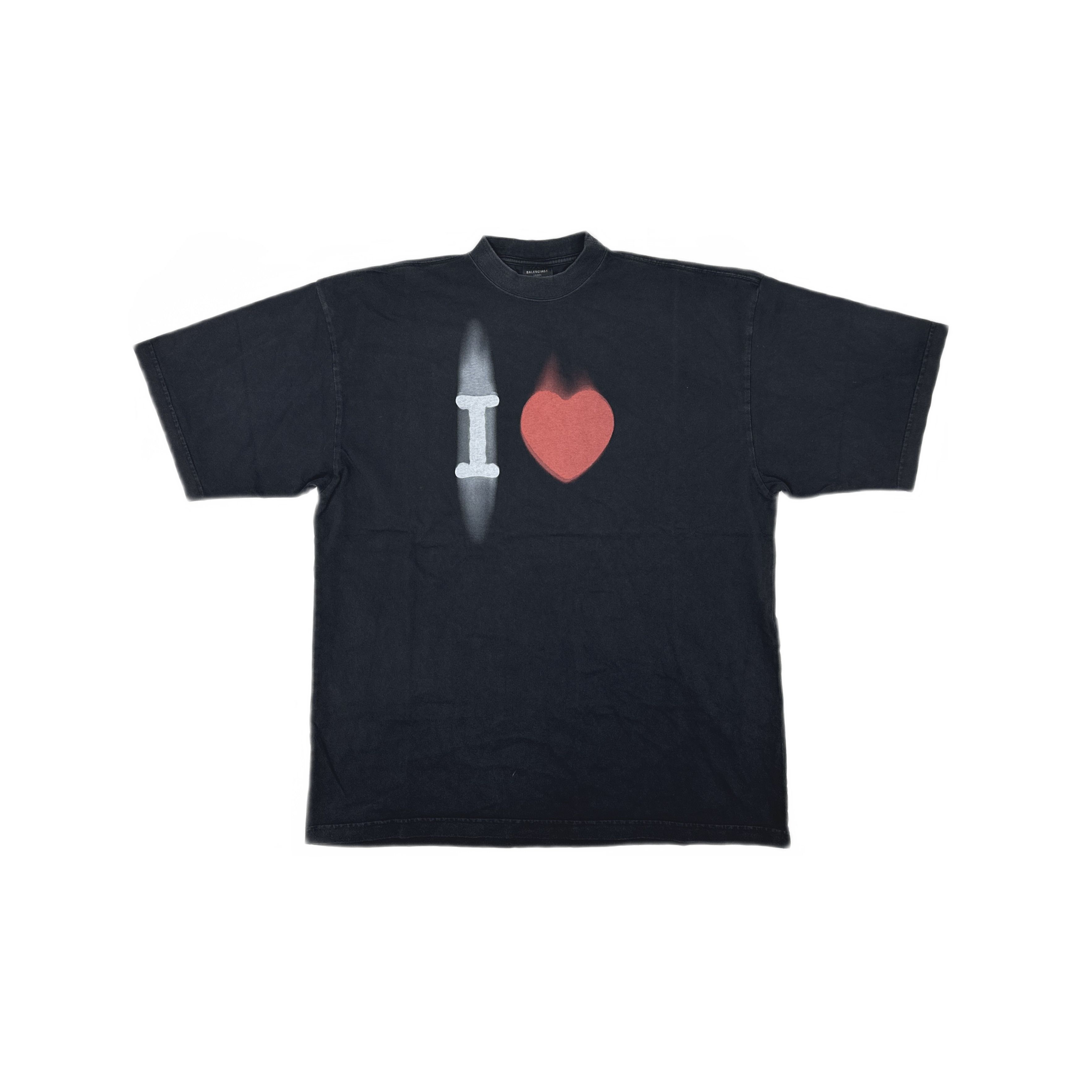 Balenciaga Balenciaga I Love Paris T Shirt | Grailed