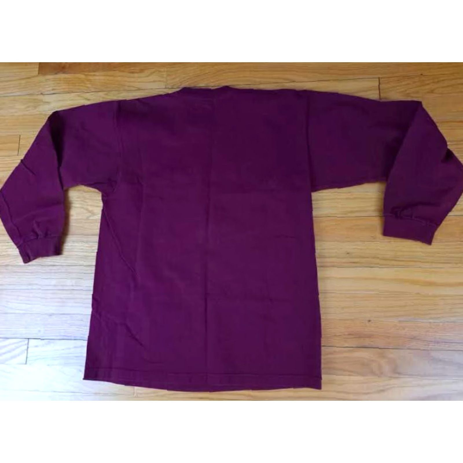 Jansport VINTAGE Jansport Central Michigan Chippewas Long Sleeve T-Shirt USA Burgundy M Unisex Adults Medium Shirt Boys/Girls? Size US M / EU 48-50 / 2 - 4 Thumbnail