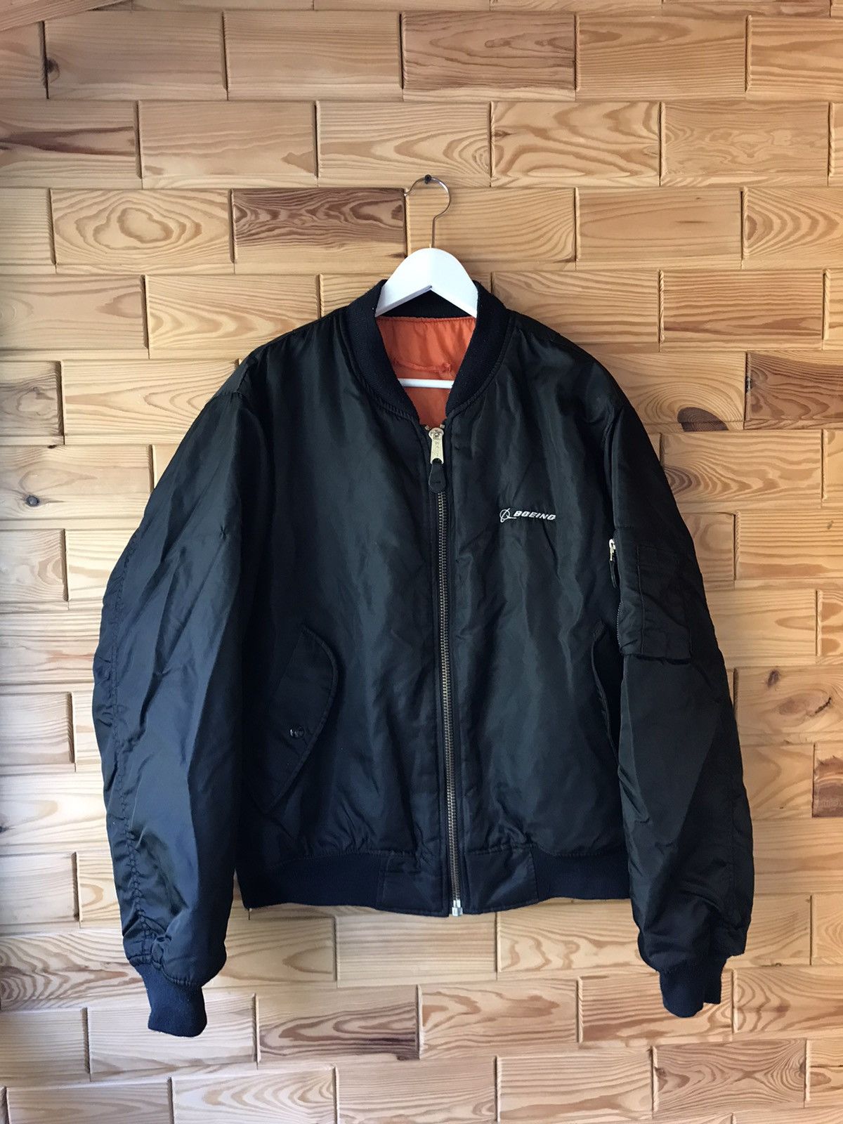 Vintage Vintage ma 1 military bomber jacket Size US L / EU 52-54 / 3 - 1 Thumbnail