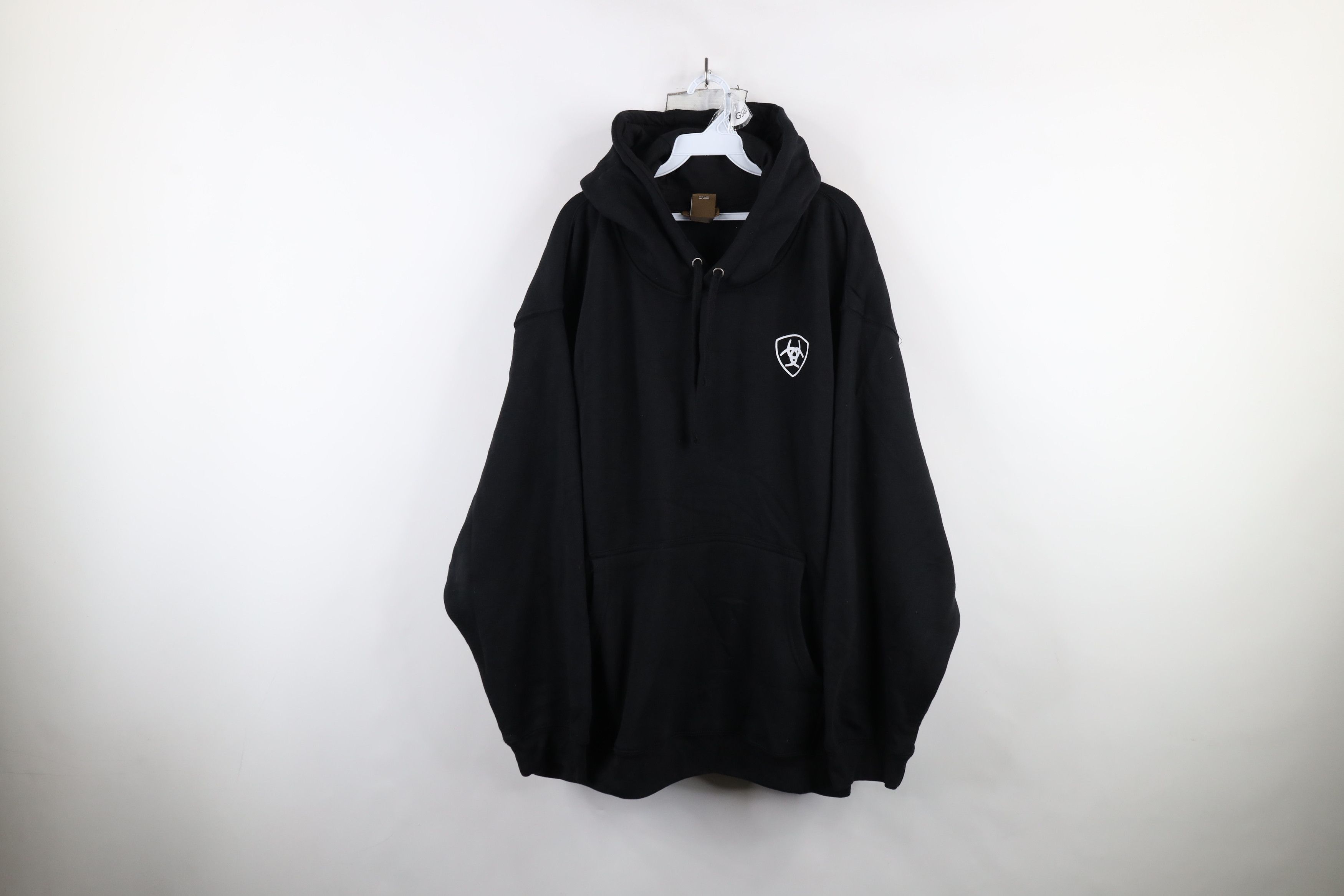 Ariat × Vintage Ariat USA Flag Heavyweight Work Hoodie Sweatshirt Black Size US XXL / EU 58 / 5 - 1 Thumbnail