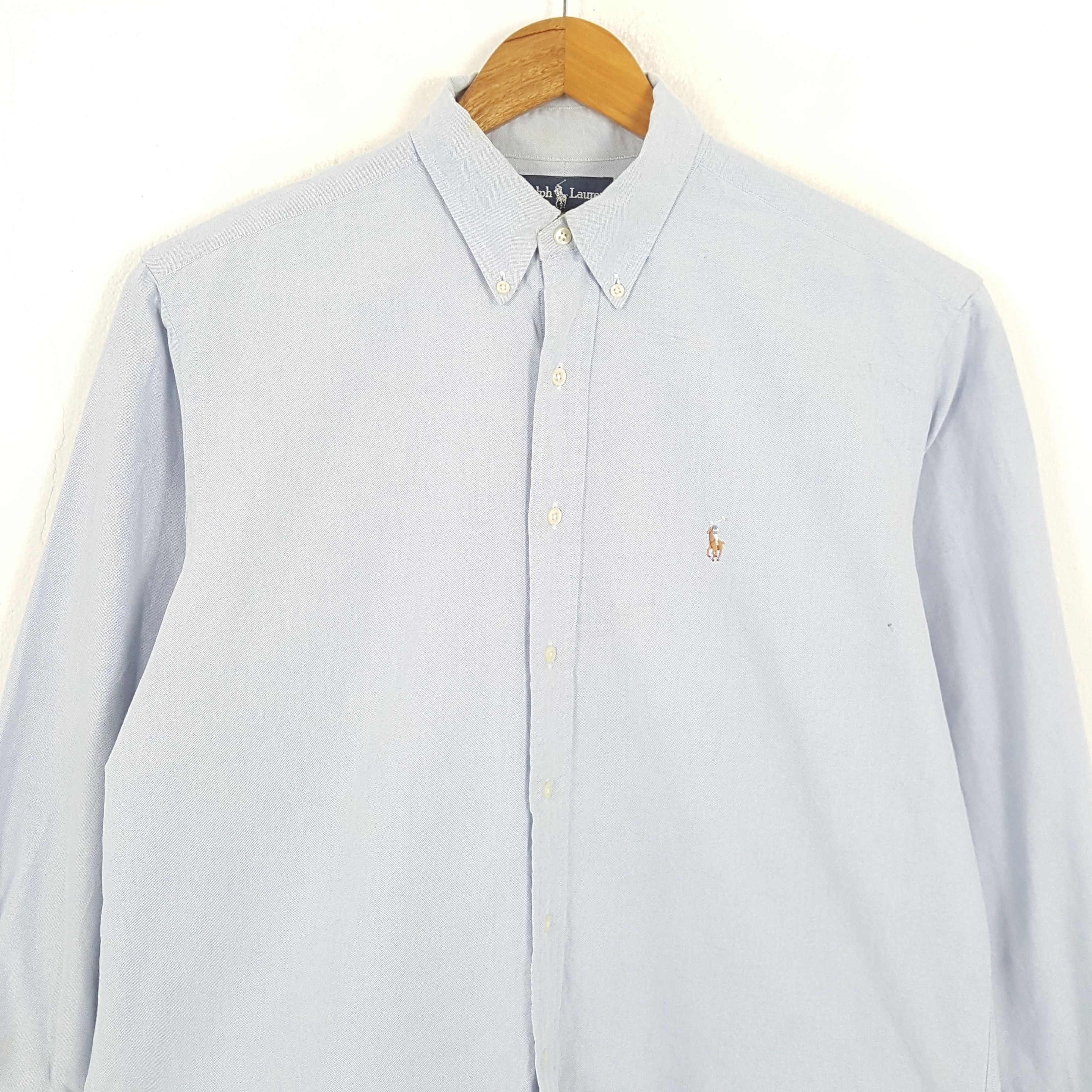 Polo Ralph Lauren × Vintage Vintage POLO by RALPH LAUREN Fashion Brand Shirt Size US XXL / EU 58 / 5 - 2 Thumbnail