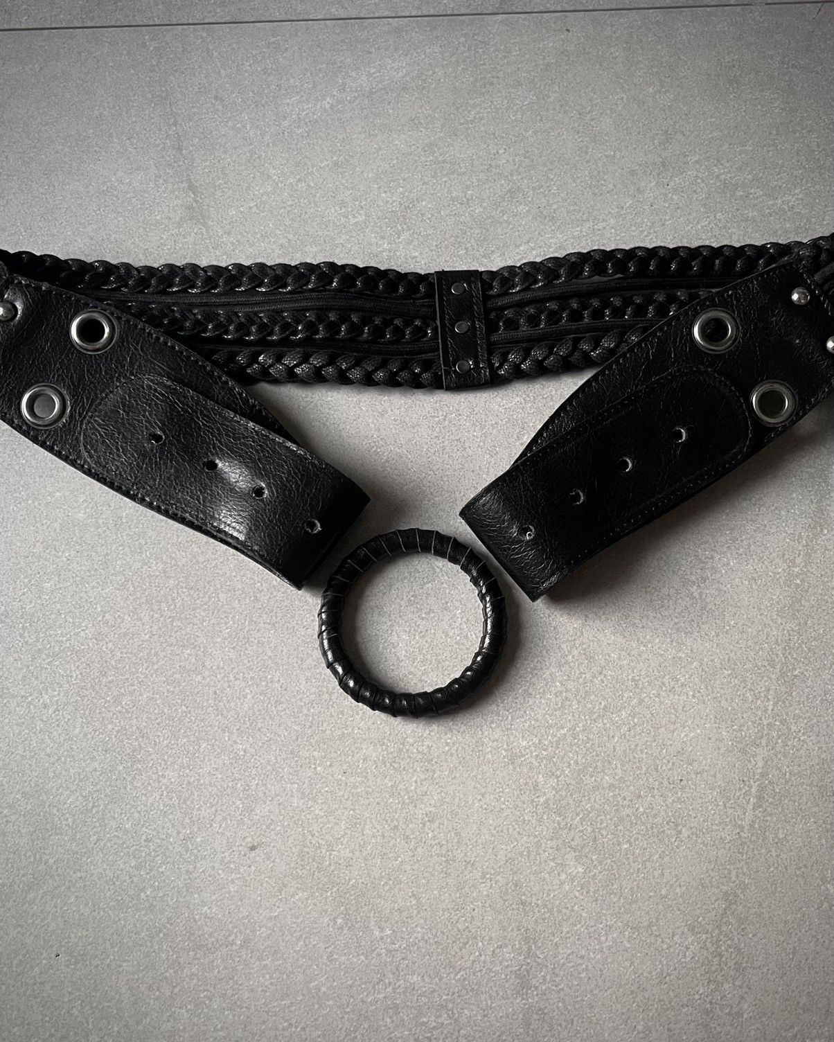 Japanese Brand Koji Tachiyama Elastic Buckle Belt Size ONE SIZE - 4 Thumbnail